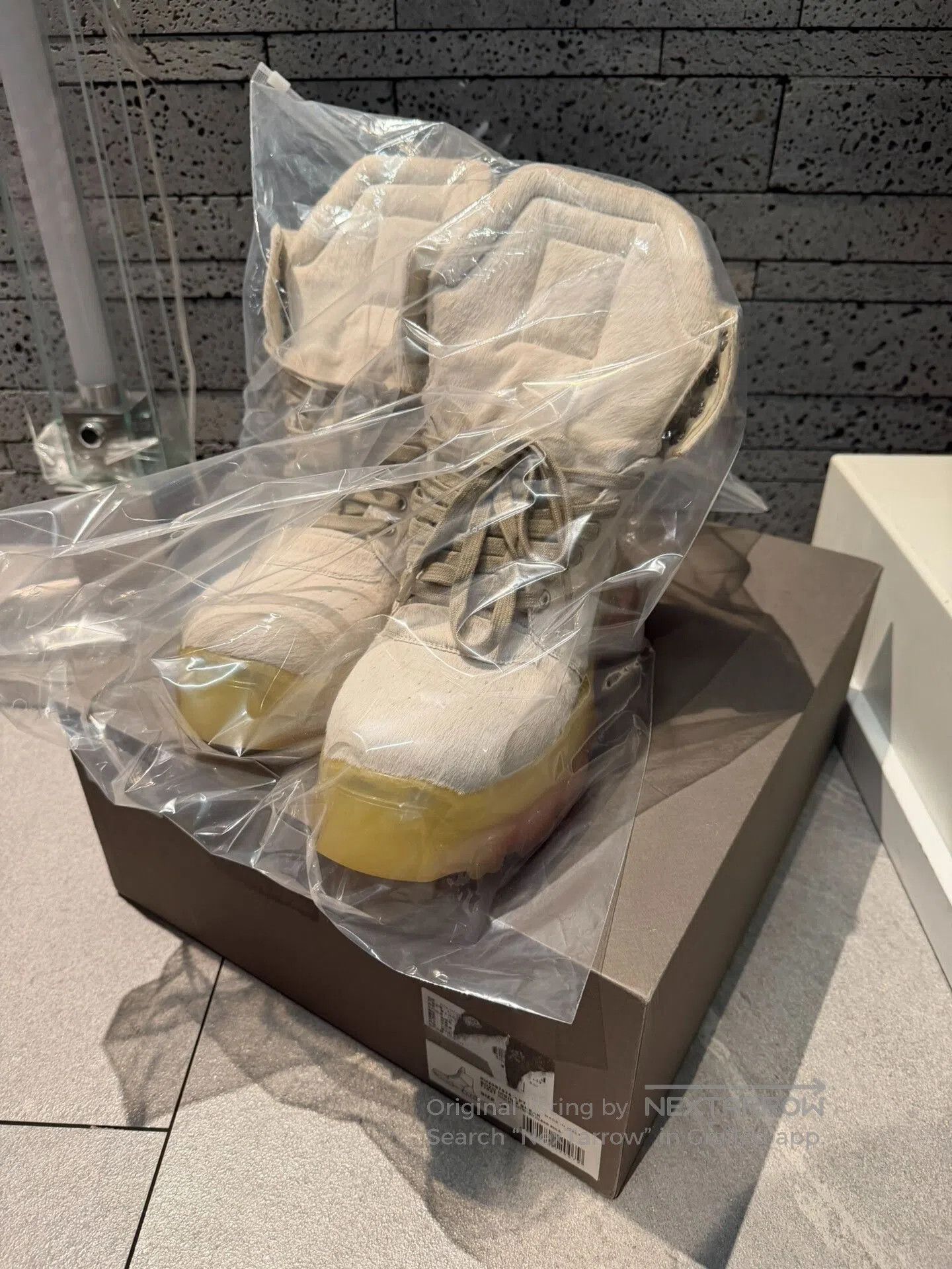 Rick Owens Rick Owens Basketball Sneakers with Rainbow Sole. Size US 6 / EU 39 - 1 Thumbnail