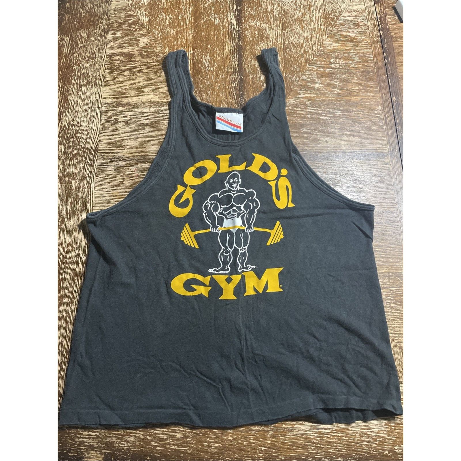 Other Single stitched Vintage 80’s Gold's Gym Muscle Tank Medium Size US M / EU 48-50 / 2 - 1 Thumbnail