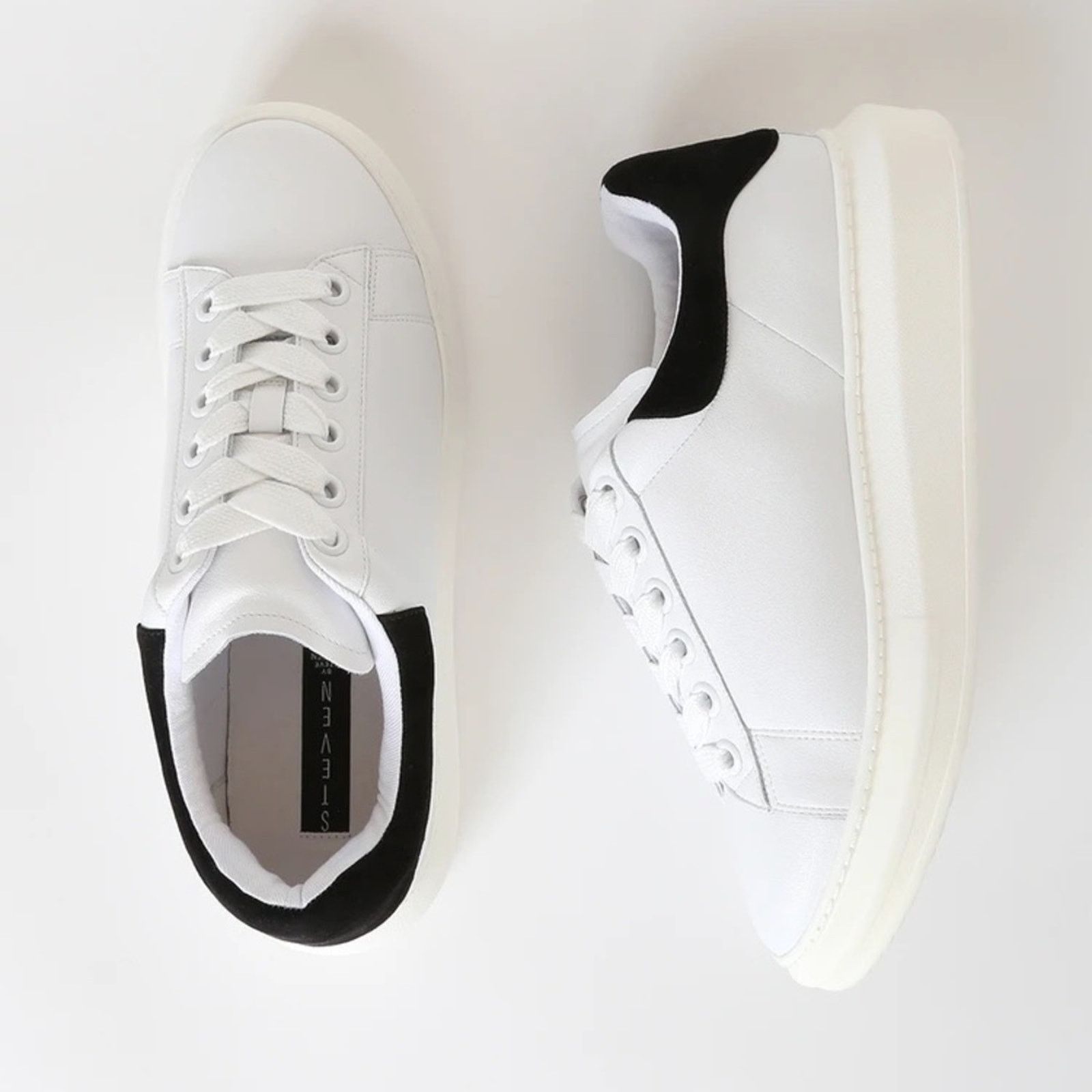 Steve Madden Steven Madden Leather Platform Sneakers Women's 5M Size US 5 / IT 35 - 3 Thumbnail
