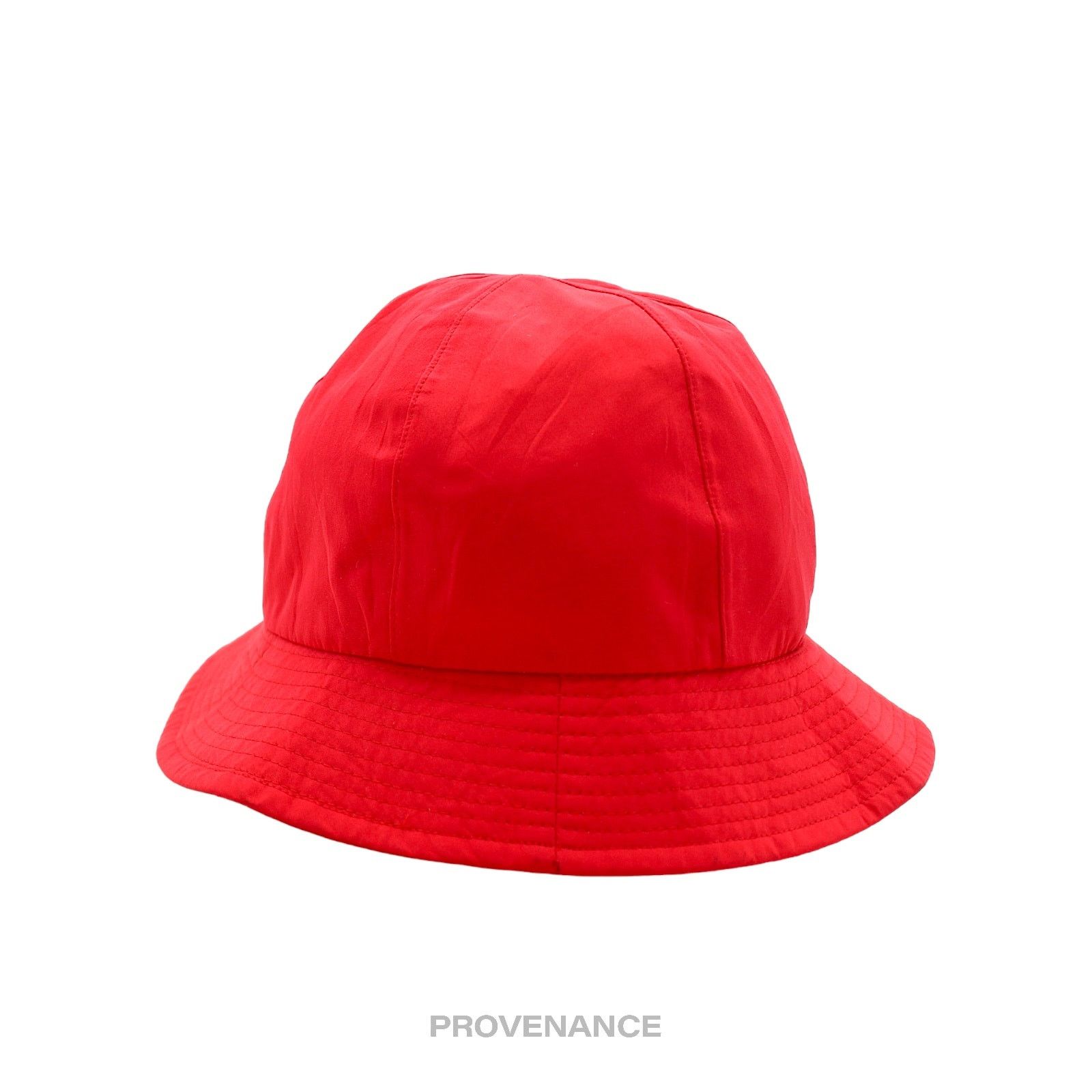 Balenciaga 🔴 Balenciaga BB Logo Embroidered Bucket Hat - Red Size ONE SIZE - 2 Thumbnail