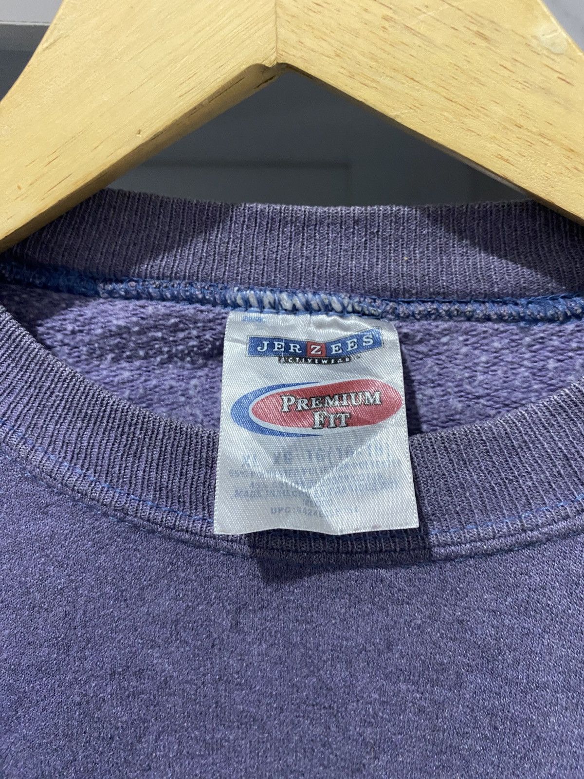 Jerzees × Vintage Jerzees Blank Sweatshirt Vintage Size US XL / EU 56 / 4 - 4 Thumbnail