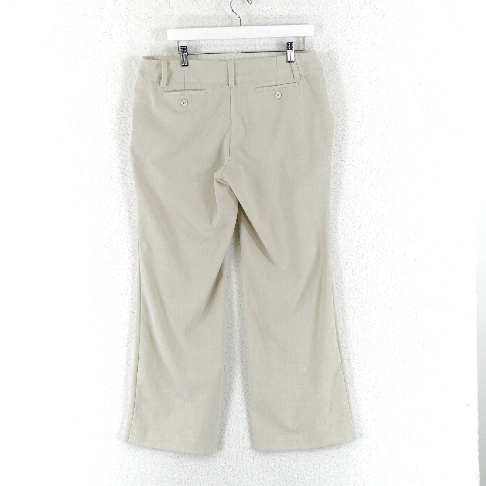Other New York & Company Stretch Cream Mid Rise Size 12 Polyester Size 34" / US 12 / IT 48 - 5 Thumbnail