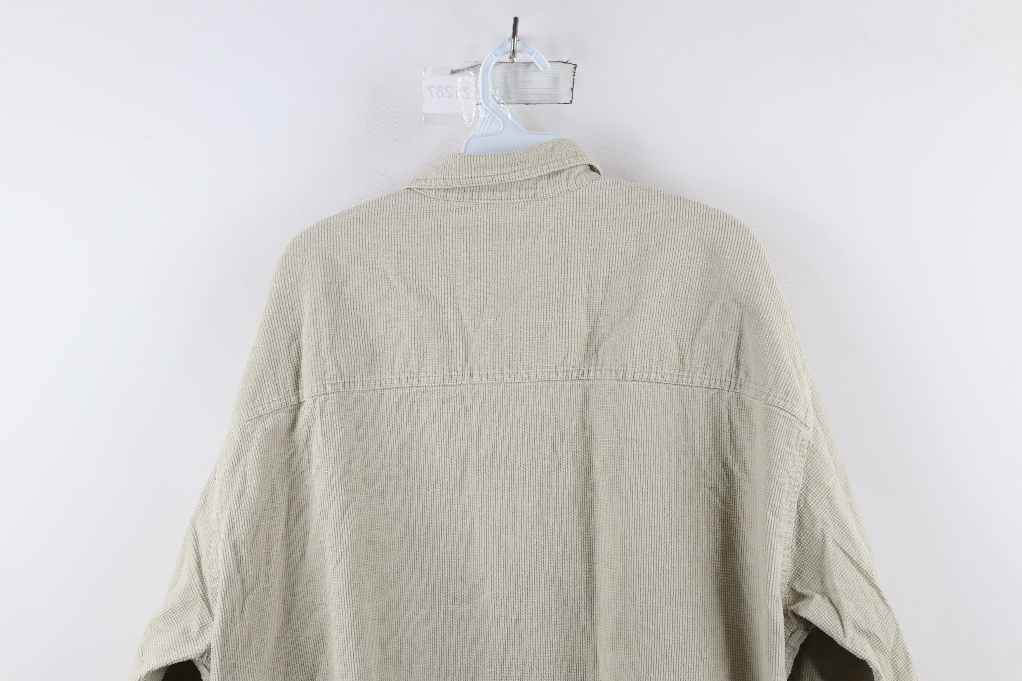 Vintage Vintage 90s Streetwear Heavyweight Collared Button Shirt Size US L / EU 52-54 / 3 - 8 Thumbnail