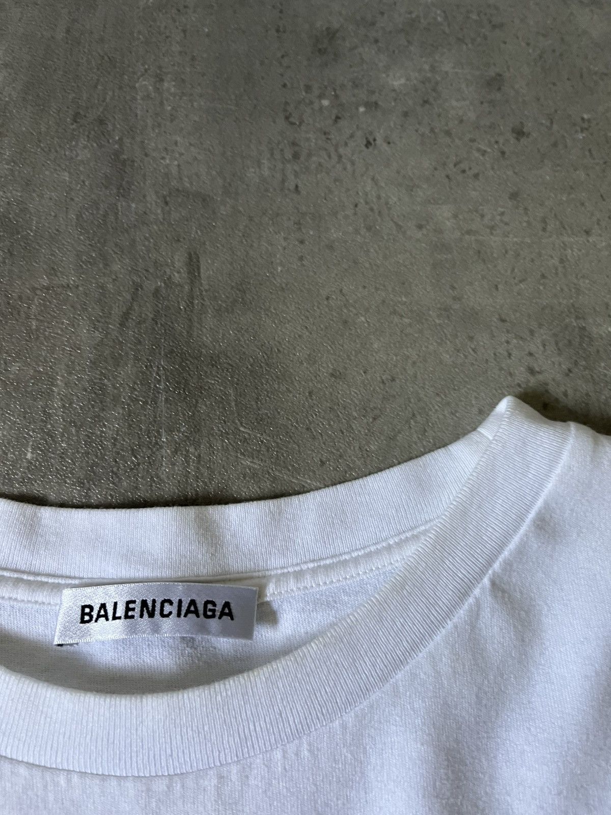 Balenciaga Balenciaga Lipstick print logo white T-shirt rare Size US M / EU 48-50 / 2 - 8 Thumbnail