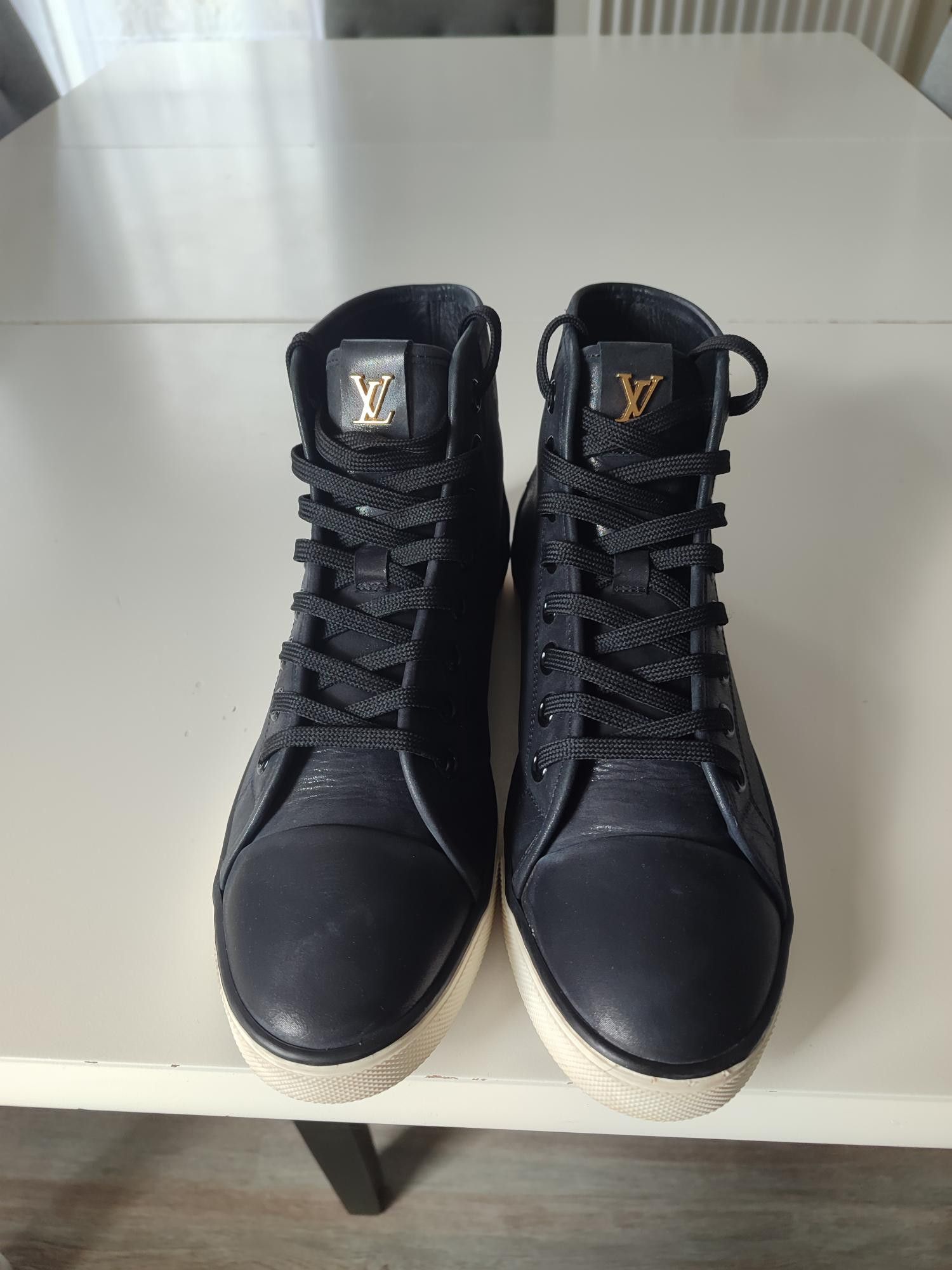 Louis Vuitton BASKETS LOUIS VUITTON PUNCHY LOVE Size US 8 / IT 38 - 4 Thumbnail