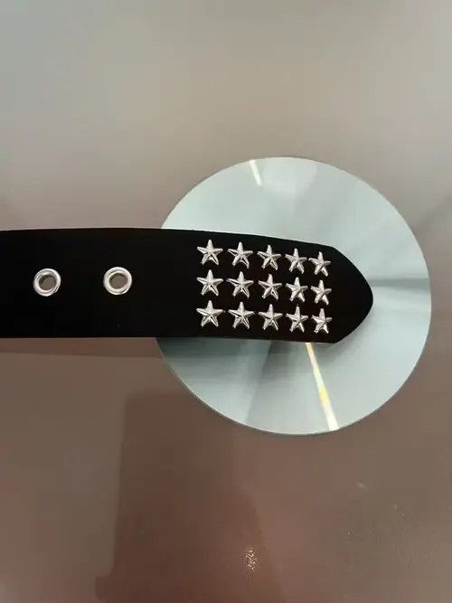 American Edition × Handmade × Japanese Brand Belts Rivet Star Studded Belt Size ONE SIZE - 3 Thumbnail