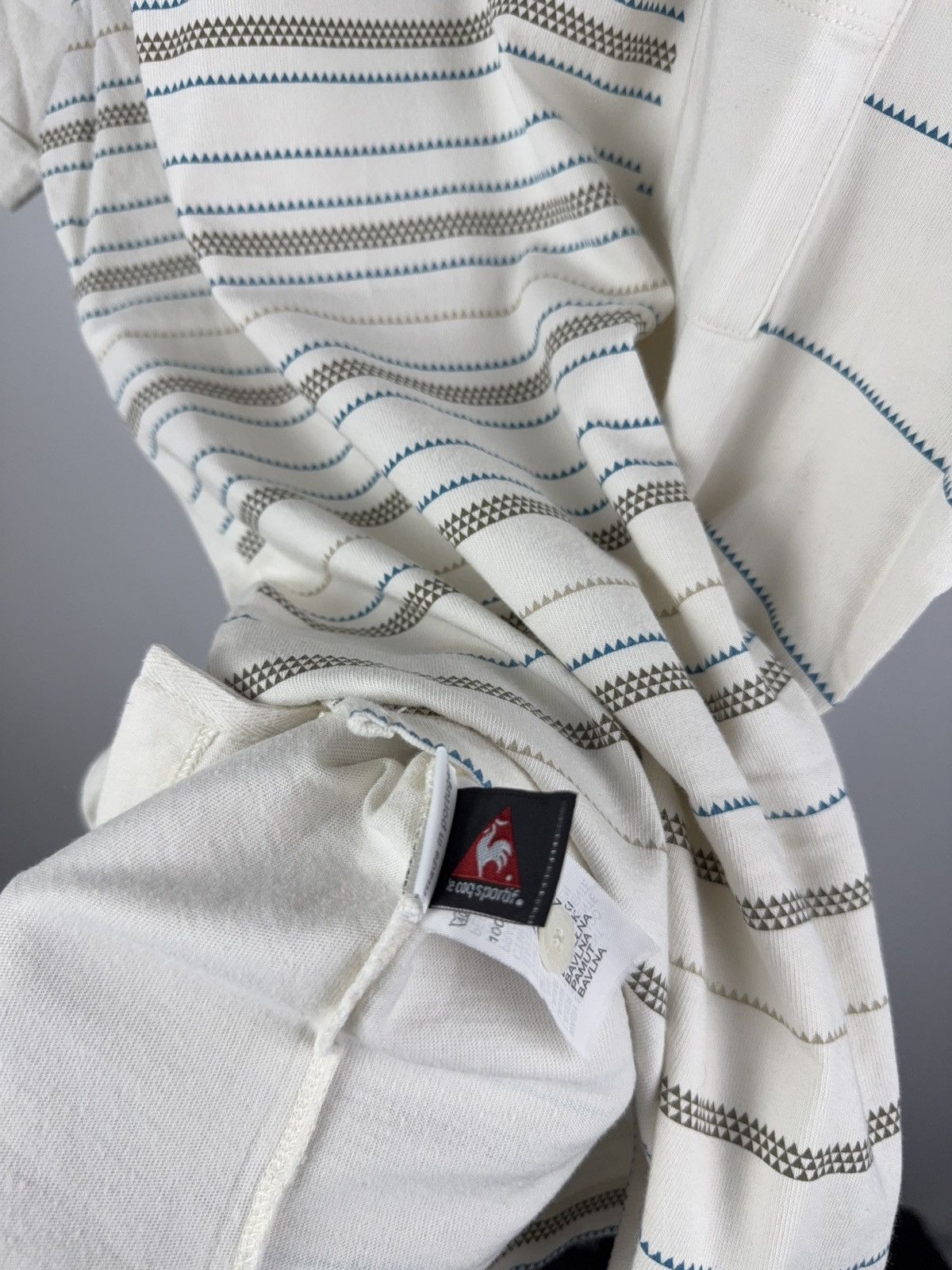 Le Coq Sportif Vintage 00s France Retro Style Le Coq Sportif Polos Shirt Size US L / EU 52-54 / 3 - 6 Thumbnail