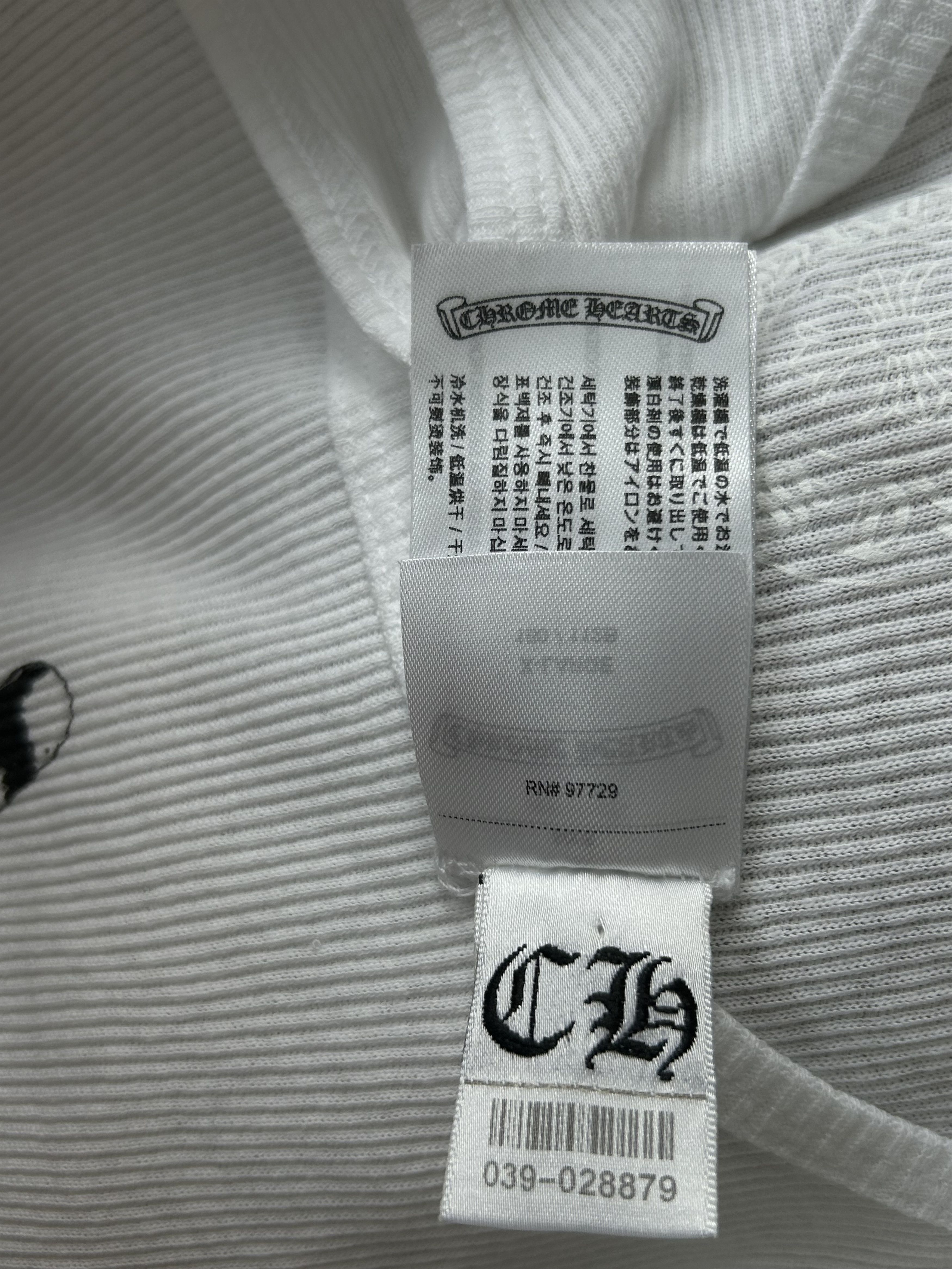 Chrome Hearts Chrome Hearts White & Black Richard Stark Graphic Tank Top Size US XL / EU 56 / 4 - 7 Thumbnail