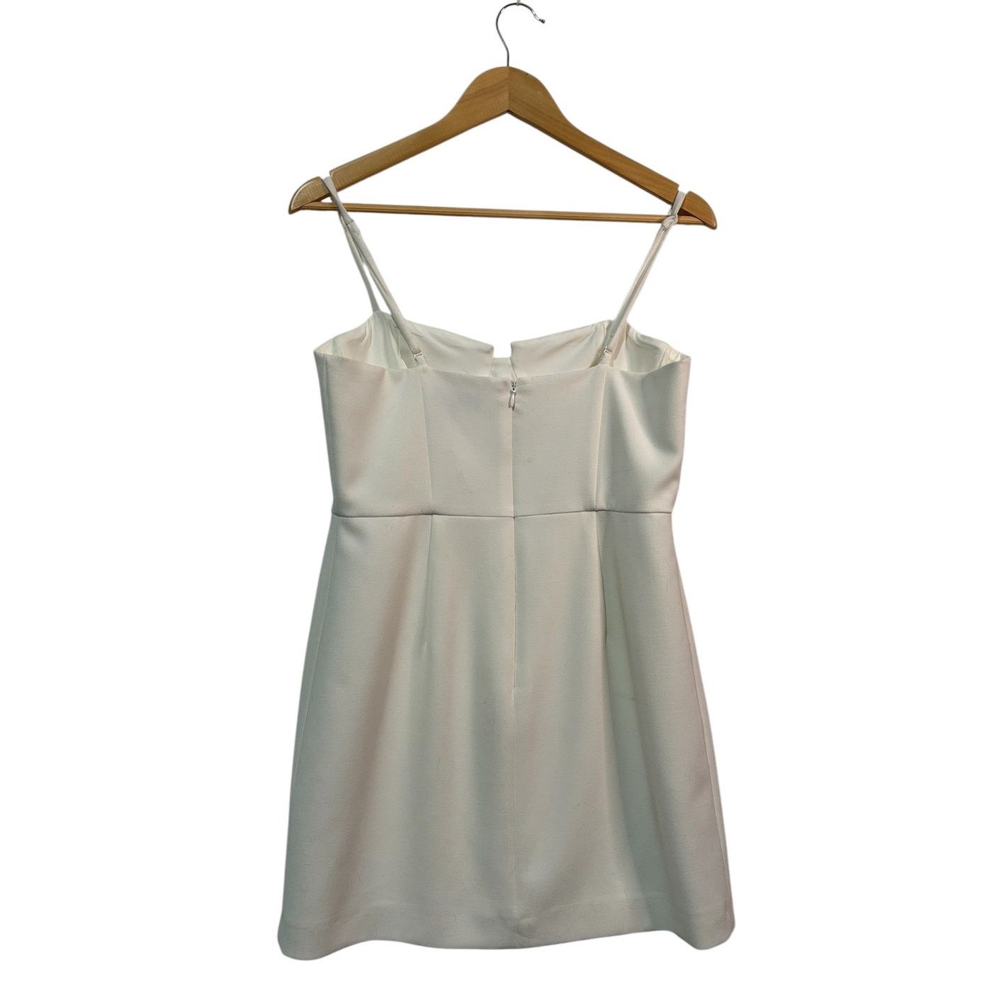 French Connection Size 8 | FRENCH CONNECTION Corset Neckline White Mini Dress Size M / US 6-8 / IT 42-44 - 5 Thumbnail