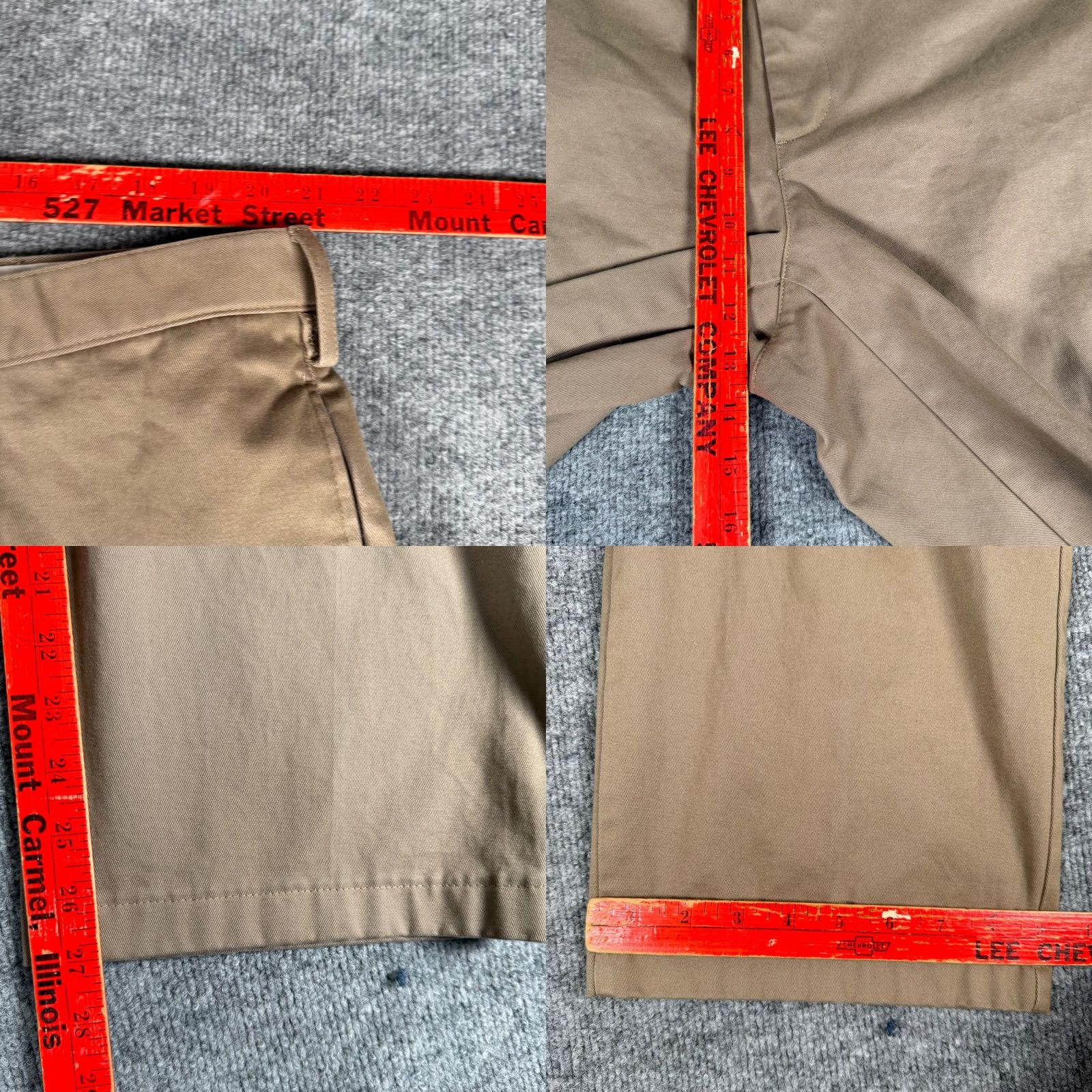 Lands' End VINTAGE? No. Lands' End Khaki Traditional Fit Chinos Pants Mens Size 42 Workwear Preppy Size US 42 / EU 58 - 8 Thumbnail