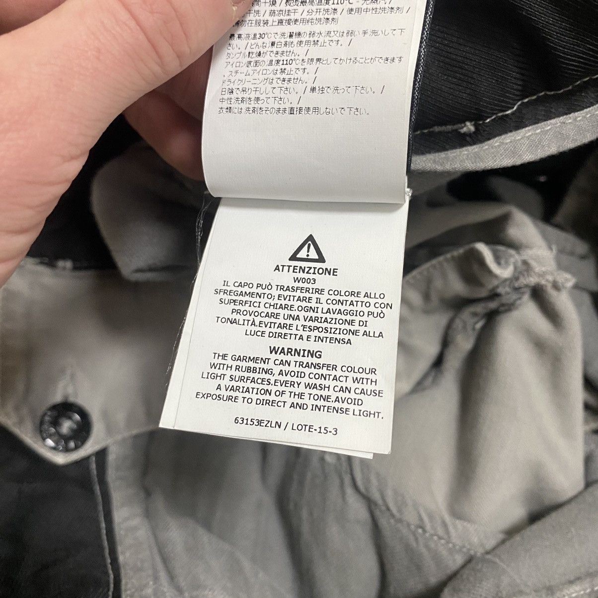 Stone Island Stone Island Pants cargo vintage Size US 33 - 9 Thumbnail