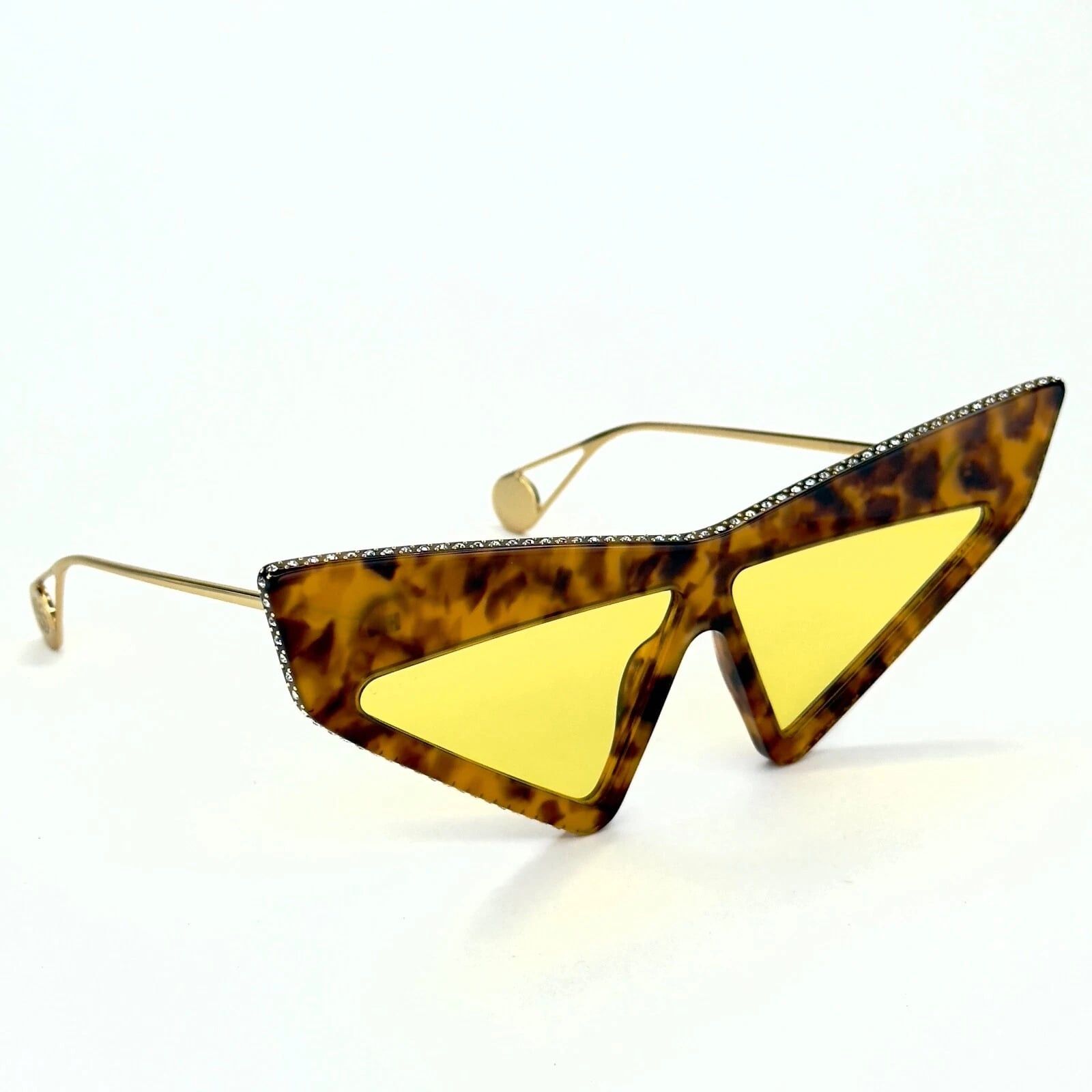 Gucci GUCCI GG0430S Hollywood Forever 0430 Brown Sunglasses 003 Size ONE SIZE - 5 Thumbnail