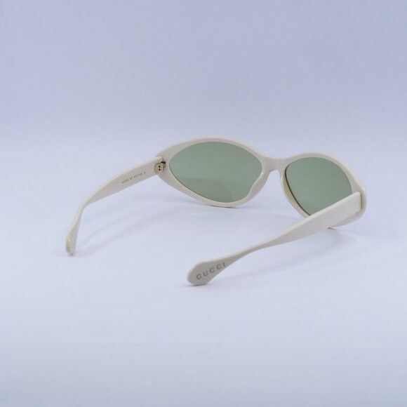 Gucci Gucci GG1377S 001 Sunglasses Shiny Ivory Cat Eye Frame Size ONE SIZE - 10 Thumbnail
