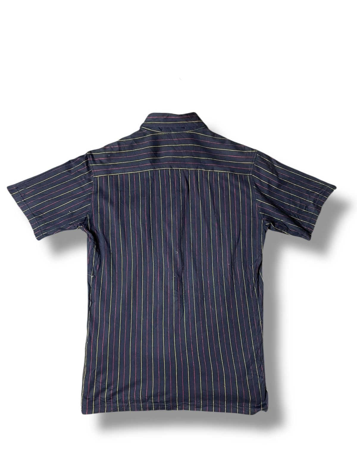 Fred Perry × Japanese Brand × Vintage Fred Perry Stripes Short Sleeve Button Up Shirt (115) Size US S / EU 44-46 / 1 - 4 Thumbnail