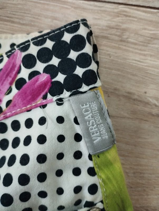 Versace Jeans Couture Versace Jeans Couture Polka Dots Flower size 30/44 Size 30" / US 8 / IT 44 - 4 Thumbnail