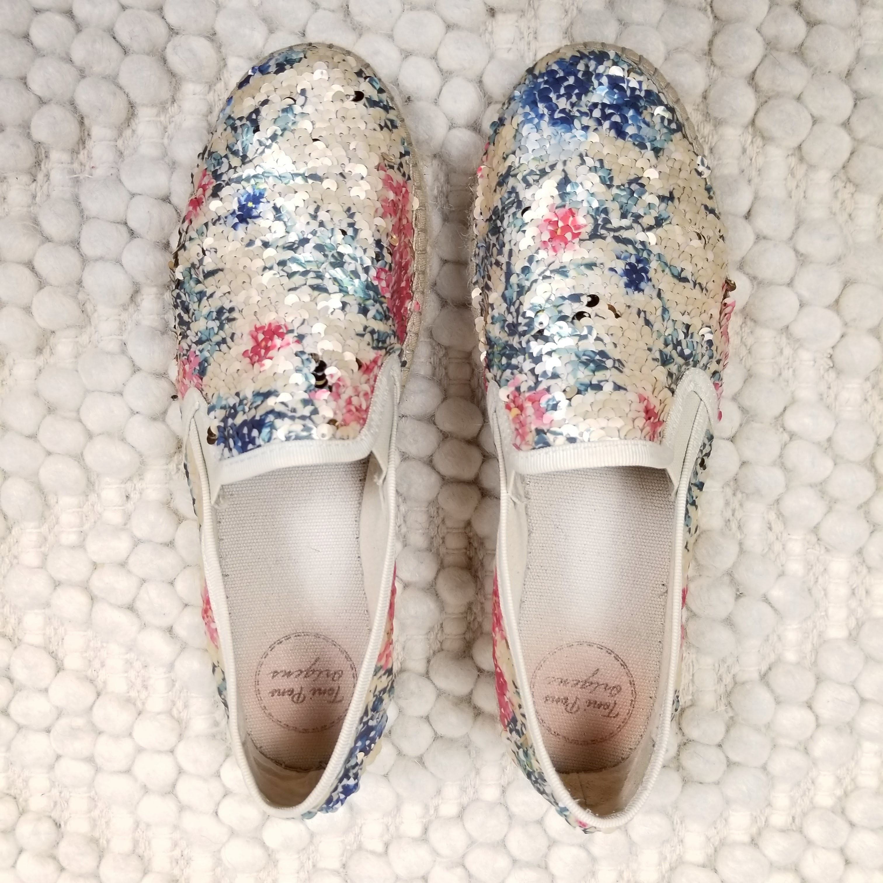 Other Toni Pons Slip-On Sequin Espadrilles Size US 7.5 / IT 37.5 - 2 Thumbnail