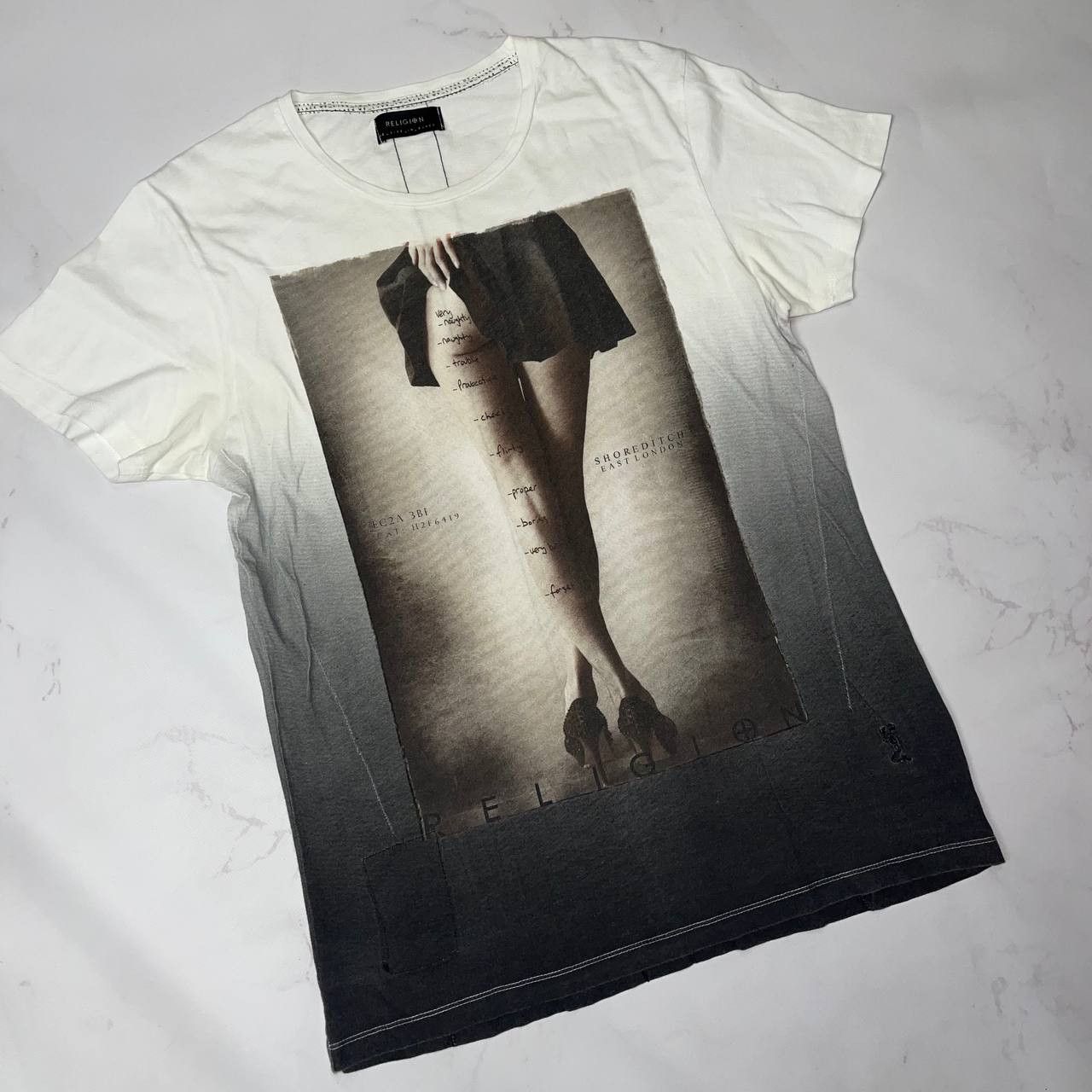 Vintage Religion sex girl tee × Japanese Brand Vintage SIze L Size US L / EU 52-54 / 3 - 3 Thumbnail