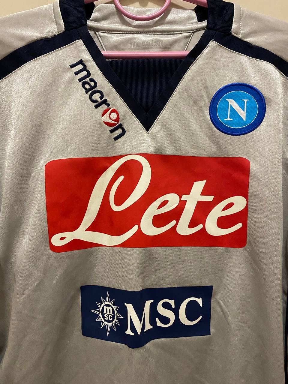 Kappa NAPOLI MATCH WORN GOALKEEPER LONG SLEEVE JERSEY Size US M / EU 48-50 / 2 - 3 Thumbnail