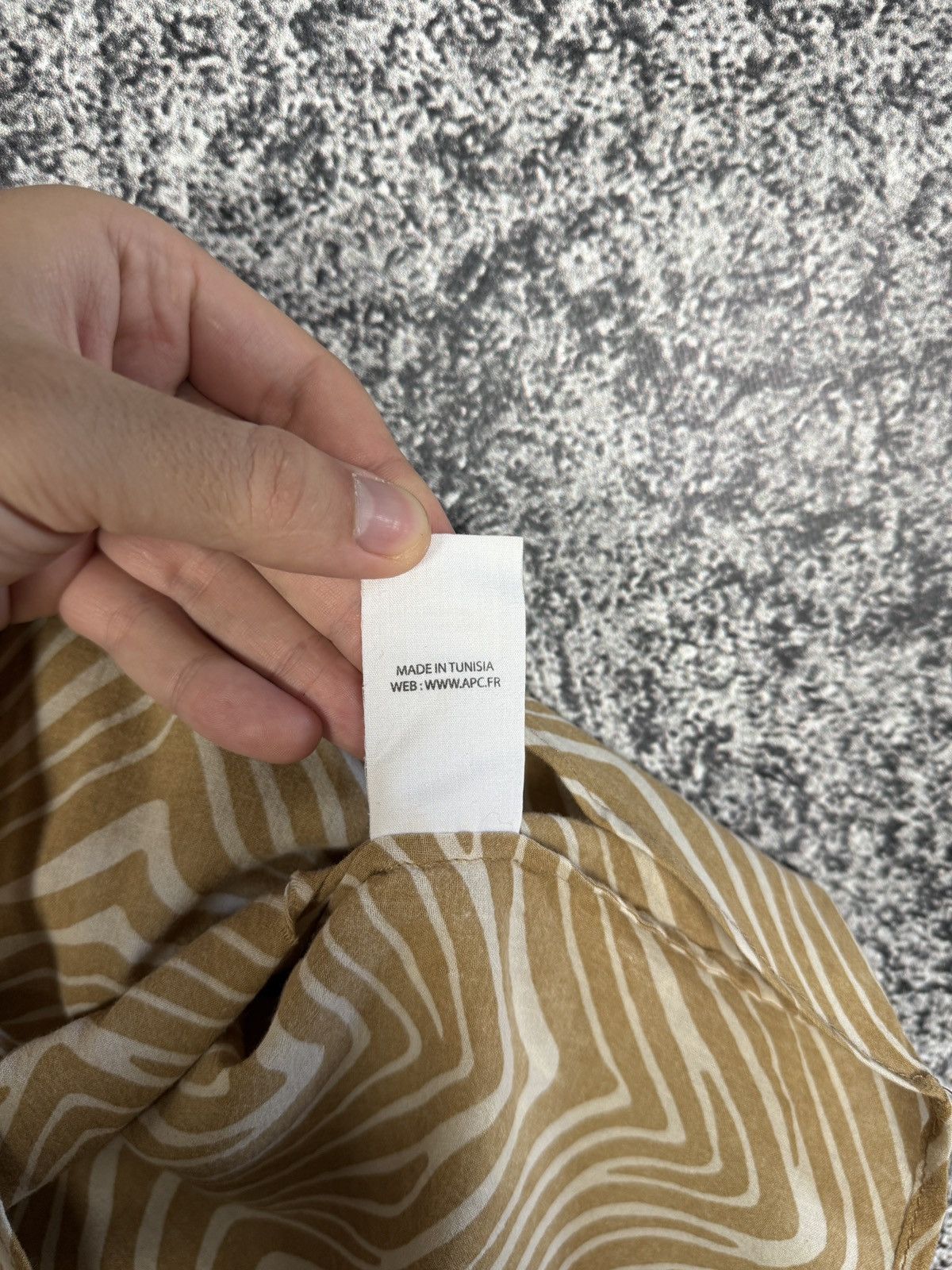 A.P.C. A.P.C. Zebra Print Blouse Long Sleeve Rue Madame Paris XS Size XS / US 0-2 / IT 36-38 - 9 Thumbnail