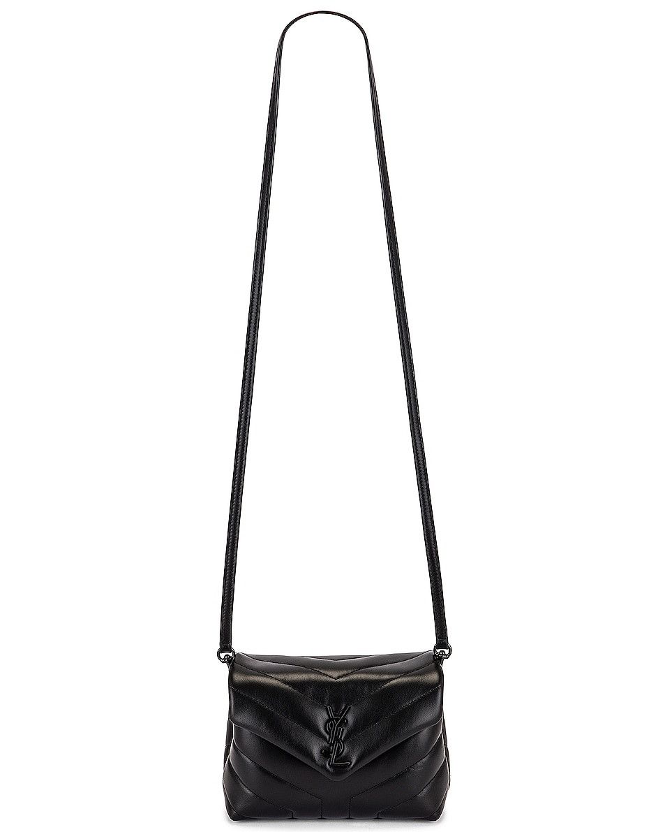 Saint Laurent Paris o1s1wg111125 Loulou Τoy Strap Bag in Quilted "y" Leather Size ONE SIZE - 6 Thumbnail