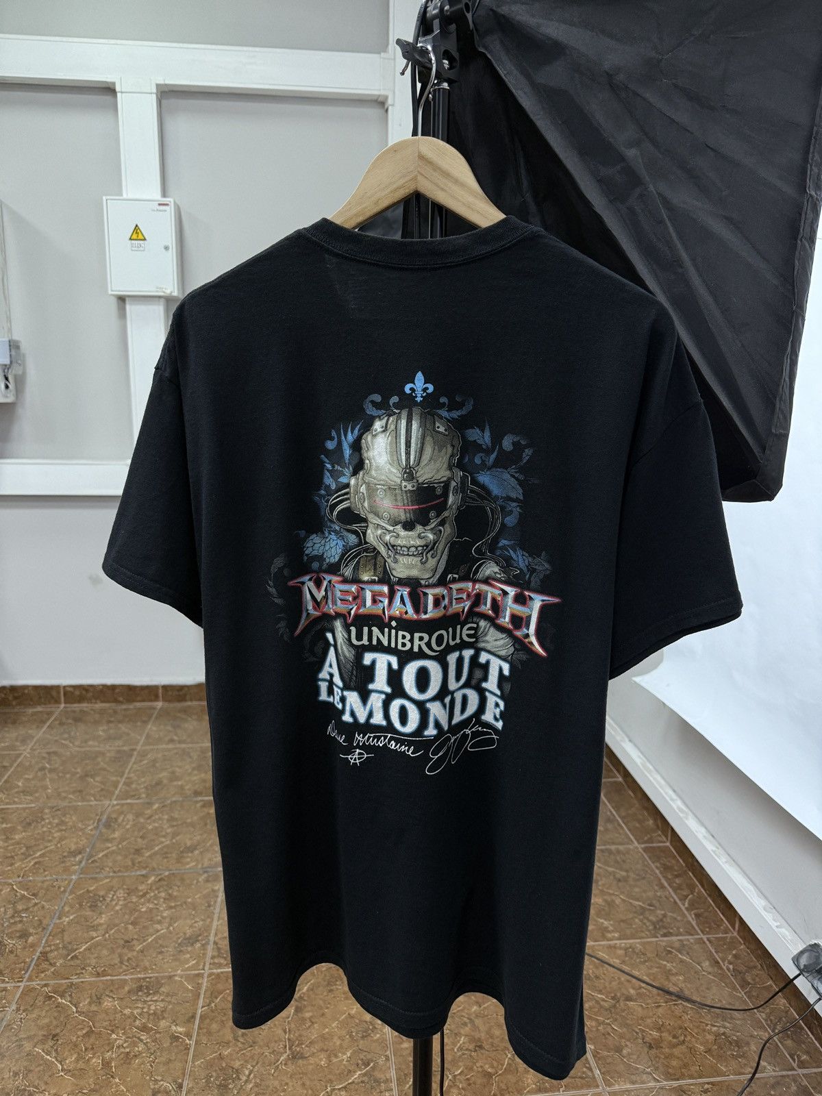 Megadeth ☠️ Megadeth Unibroue A Tout Le Monde T-Shirt 2016 Rare Retro Size US XL / EU 56 / 4 - 1 Thumbnail