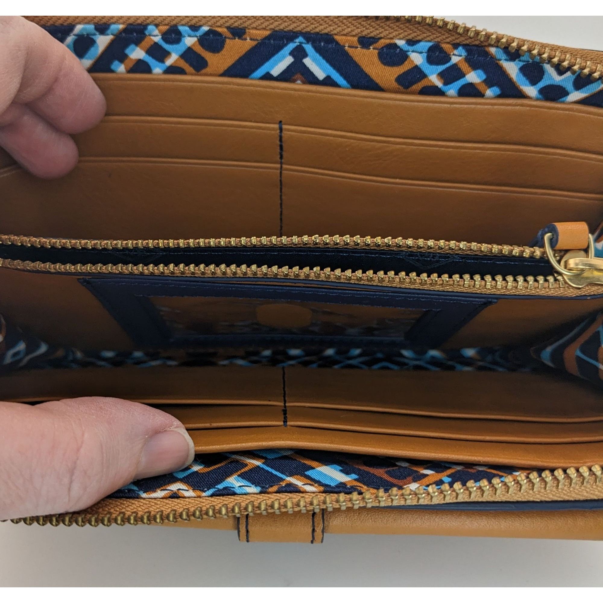 Vera Bradley Vera Bradley Genuine Leather Wristlet Wallet With Patterned Size ONE SIZE - 8 Thumbnail