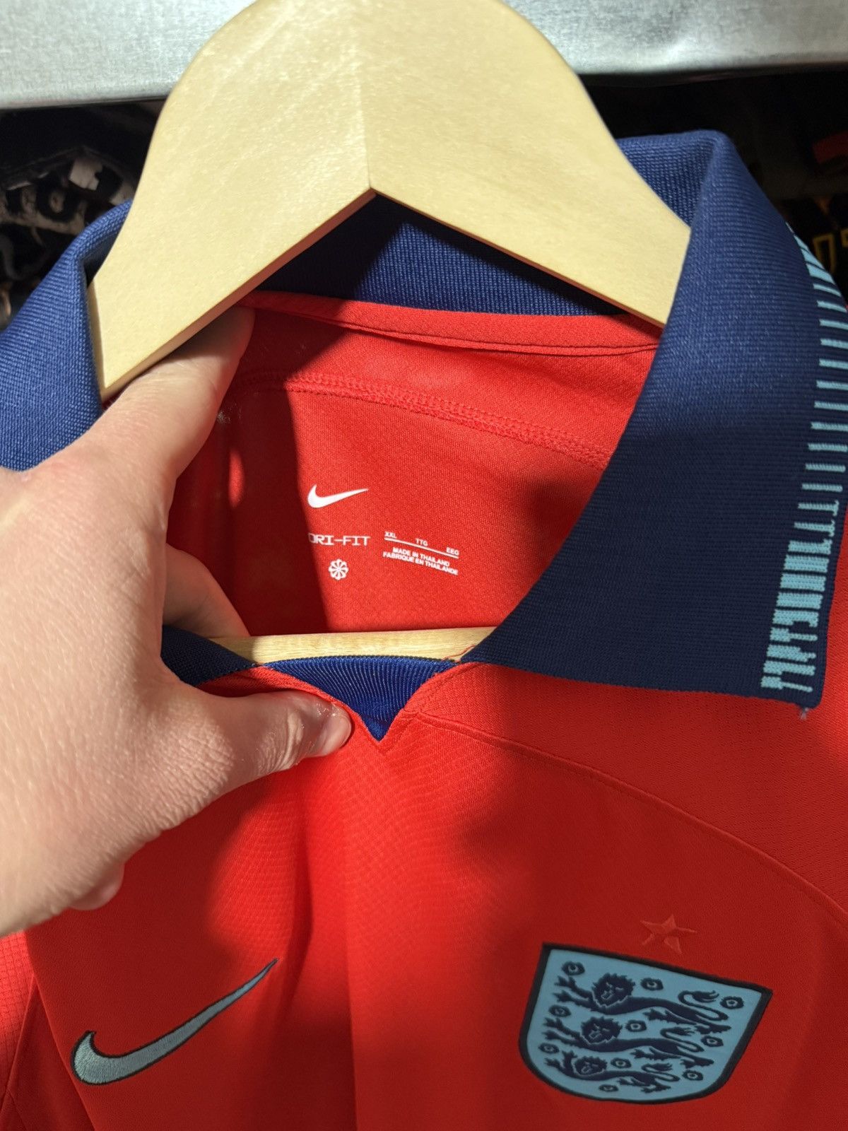 Nike Nike England 2022 2023 Away Soccer Football Jersey Size US XXL / EU 58 / 5 - 6 Thumbnail