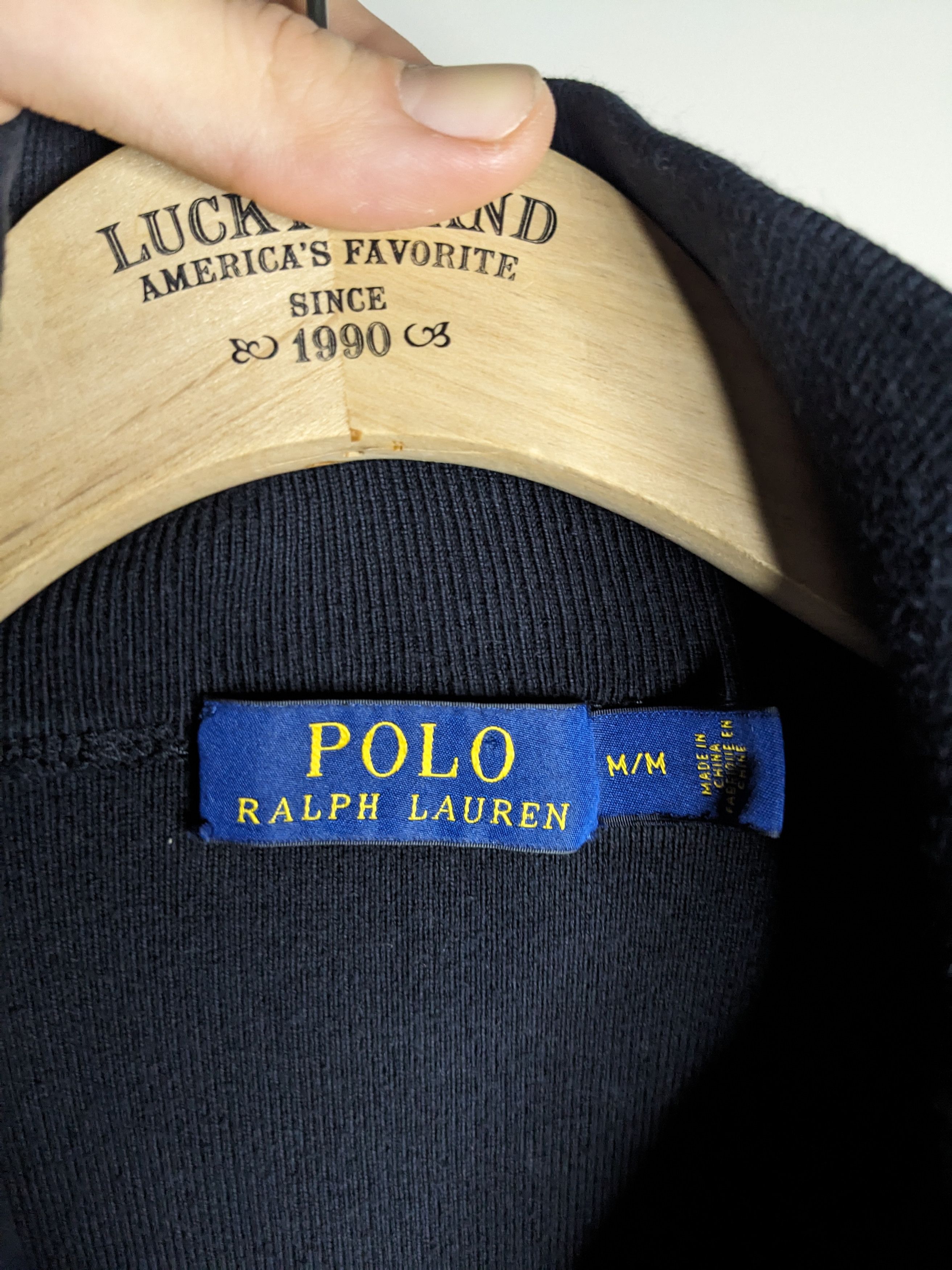 Polo Ralph Lauren Polo Ralph Lauren Track Jacket Medium Full Zip Small Pony Size US M / EU 48-50 / 2 - 7 Thumbnail