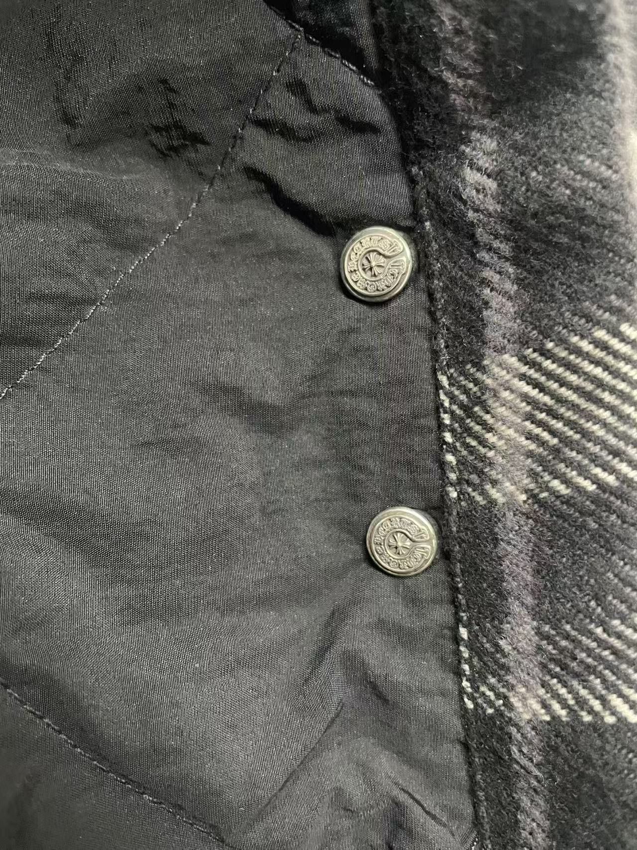 Chrome Hearts Chrome Hearts Black&White Work Dog Quilted Shirt Jacket Size US M / EU 48-50 / 2 - 7 Thumbnail
