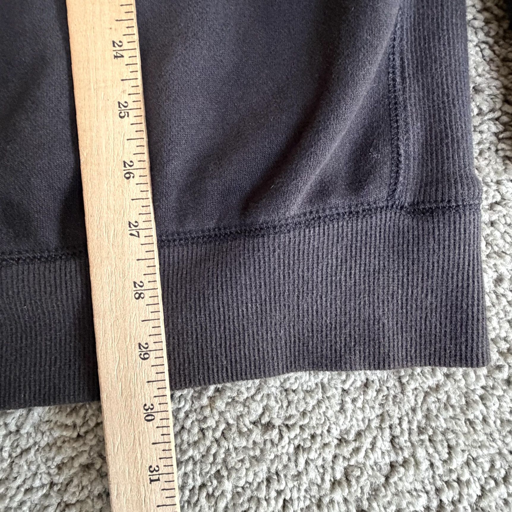 Izod IZOD Sweatshirt Mens 2XLT Black 1/4 Zip Heavyweight Fleece Cotton Pullover Size US XXL / EU 58 / 5 - 5 Thumbnail