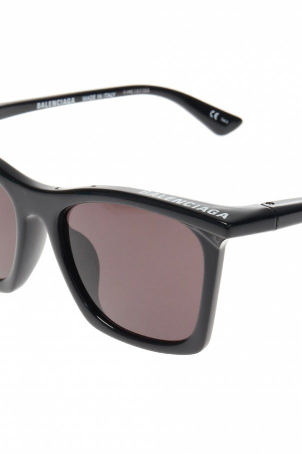 Balenciaga o1mt1gz1024 Size: OS / Rim Rectangle Sunglasses Adjusted Size ONE SIZE - 4 Thumbnail