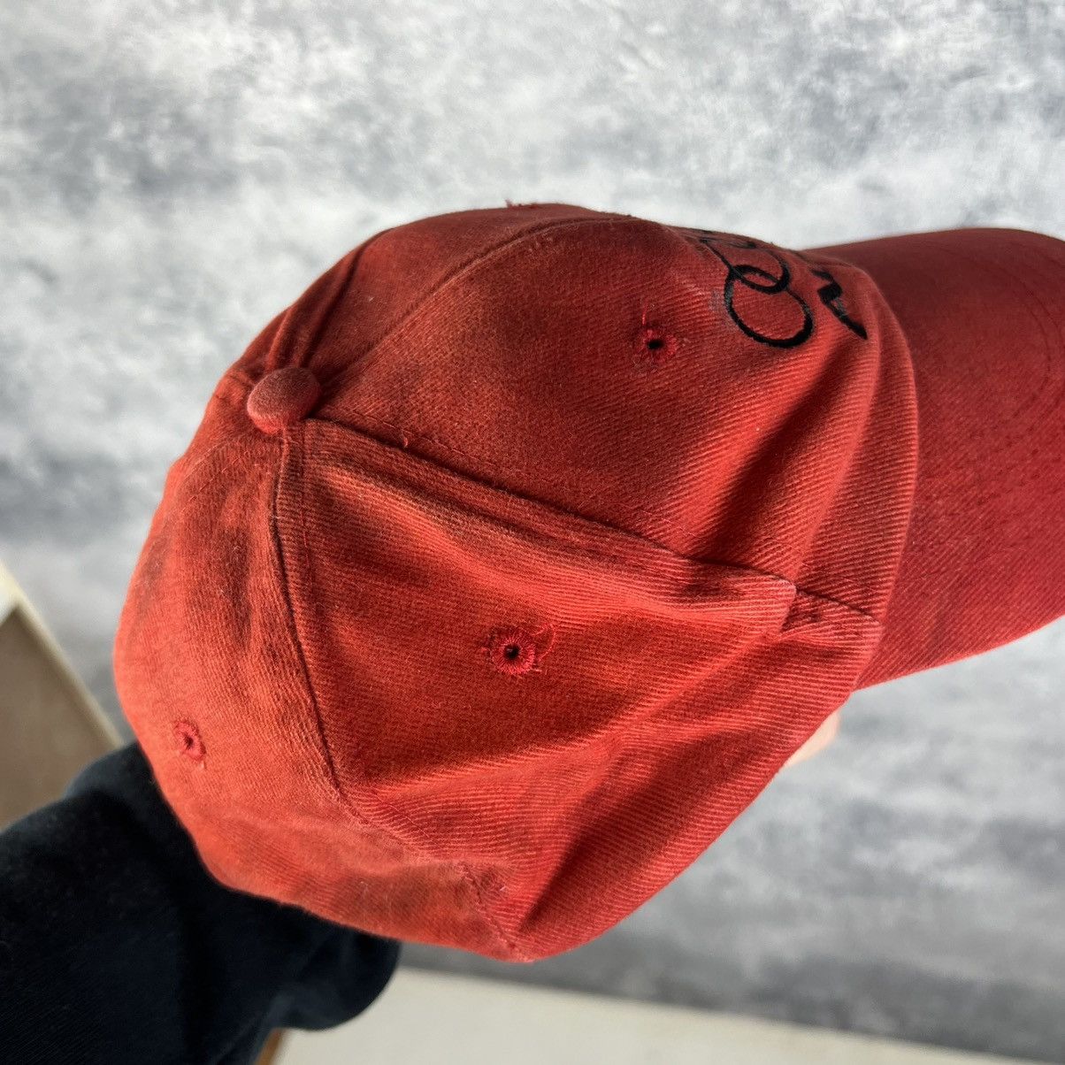 Audi Audi Vintage Cap Men's Red One Size Size ONE SIZE - 11 Thumbnail