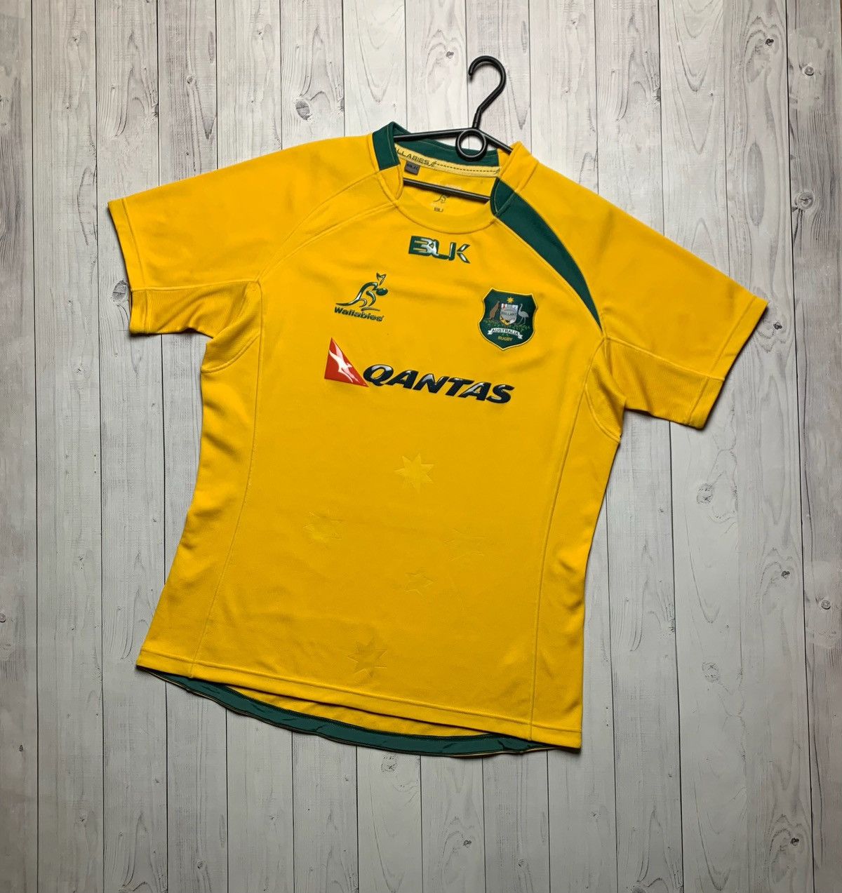 Vintage Vintage Australia rugby jersey size S/M yellow rare Size US M / EU 48-50 / 2 - 1 Thumbnail