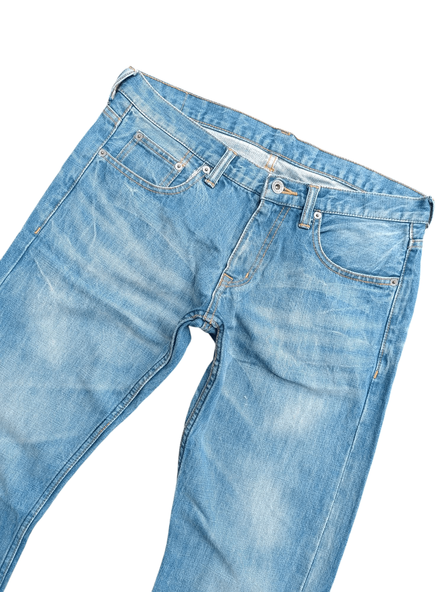 ABAHOUSE × Japanese Brand VINTAGE 💥 Abahouse Flared Faded Denim E239 Size US 32 / EU 48 - 9 Thumbnail