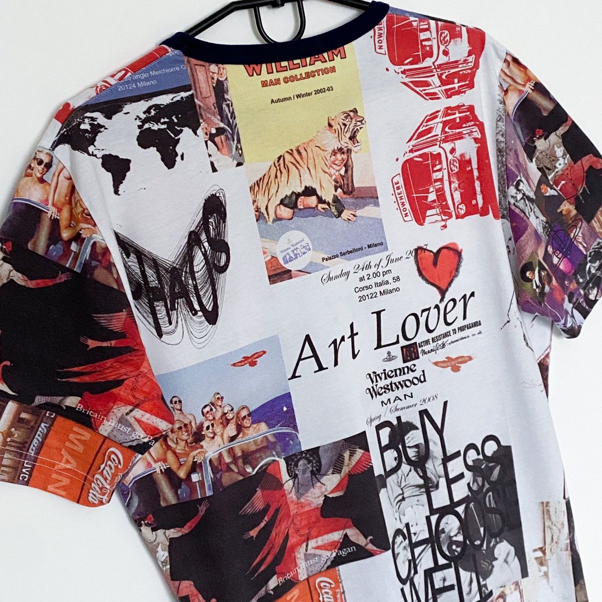 Vivienne Westwood Vivienne Westwood Art Lover Chaos Full Art Tee / T Shirt Size US S / EU 44-46 / 1 - 9 Thumbnail