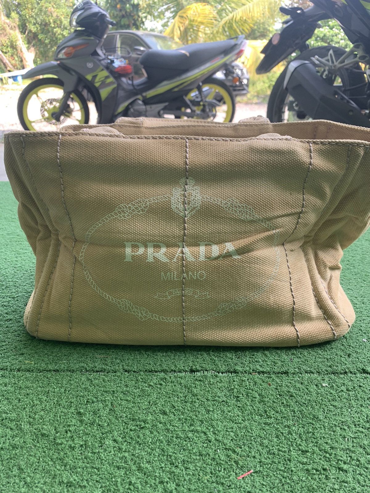 Prada Prada Canapa Tote Bag Size ONE SIZE - 1 Thumbnail