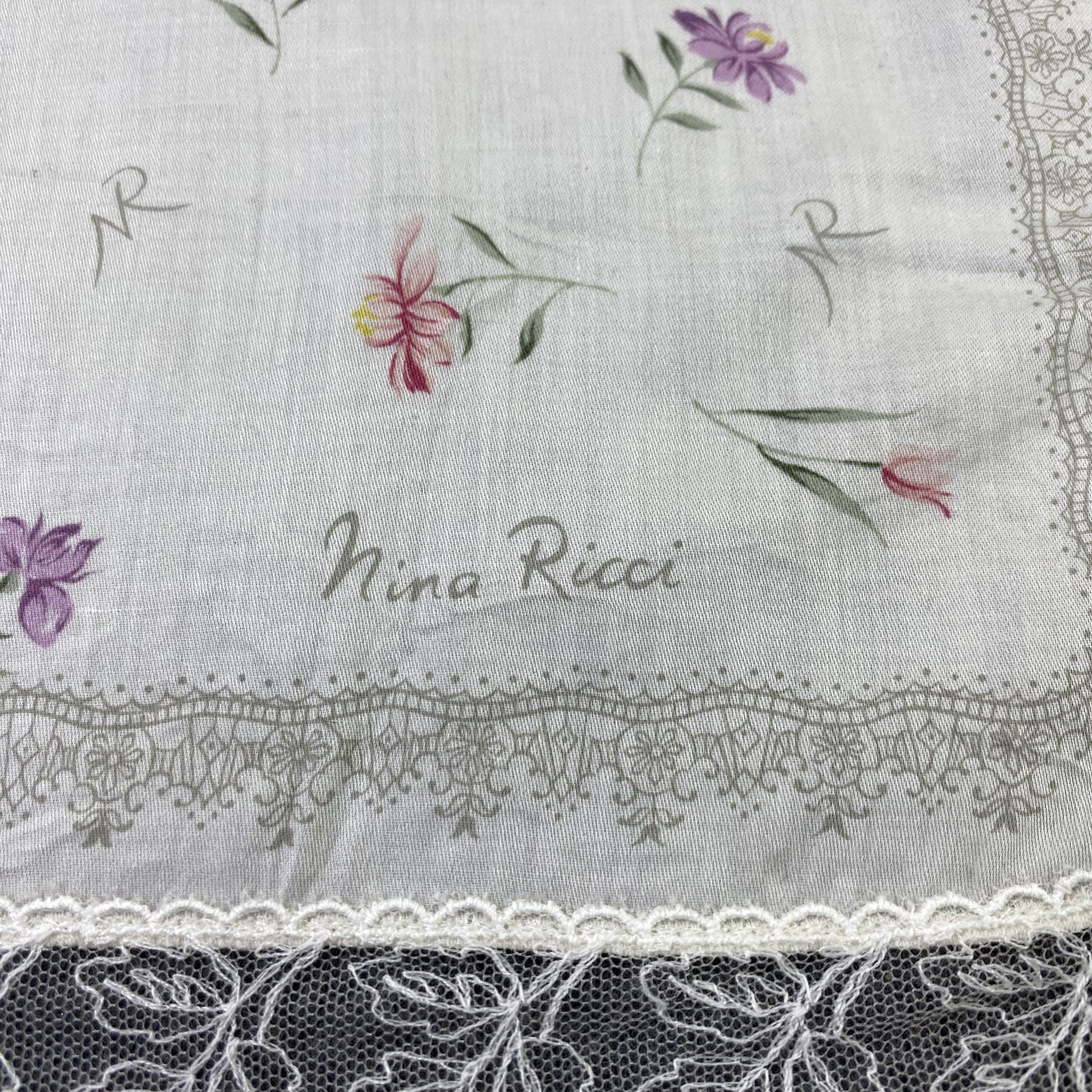 Nina Ricci Nina Ricci Handkerchief / Bandana / Neckerchief-B2218 Size ONE SIZE - 7 Thumbnail