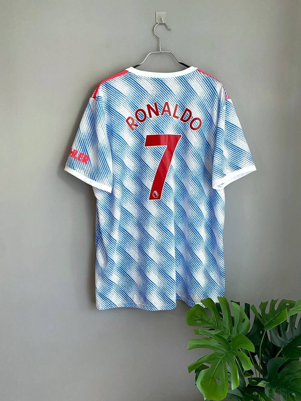 Adidas Manchester United 2021/22 Away Soccer Jersey #7 RONALDO, XXL Size US XXL / EU 58 / 5 - 2 Thumbnail