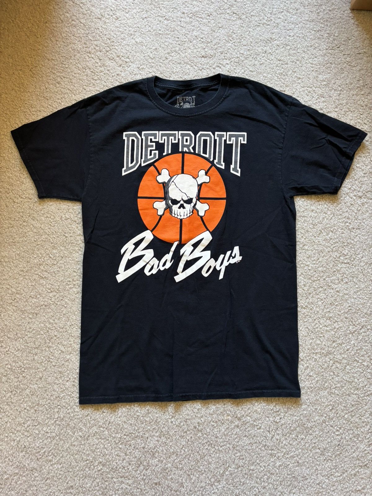 NBA Detroit Pistons Bad Boys Vintage Graphic Tee Size US M / EU 48-50 / 2 - 1 Thumbnail