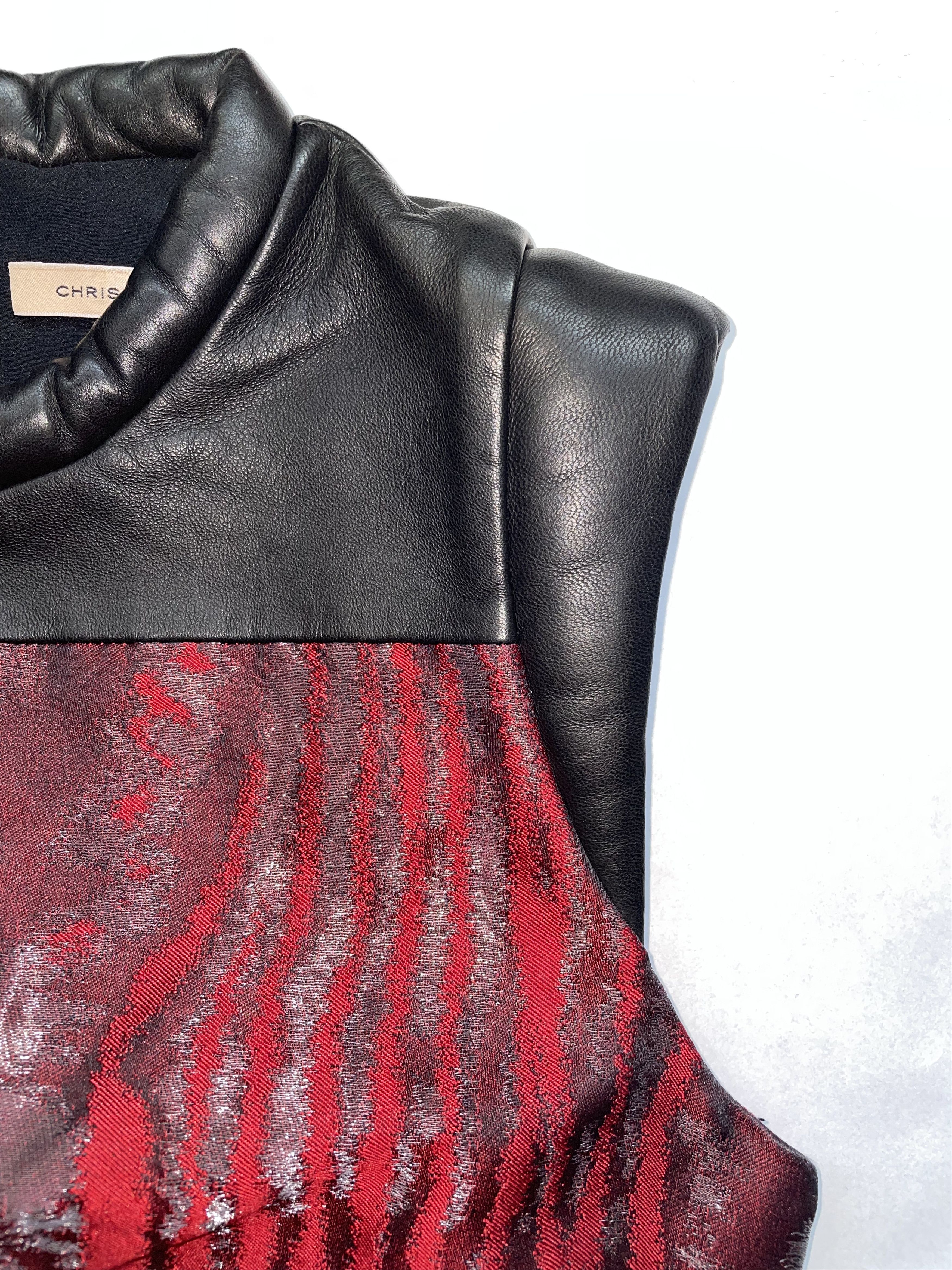 Christopher Kane Christopher Kane FW2012 Dress Leather Piping | UK6 XXSmall Size XS / US 0-2 / IT 36-38 - 7 Thumbnail