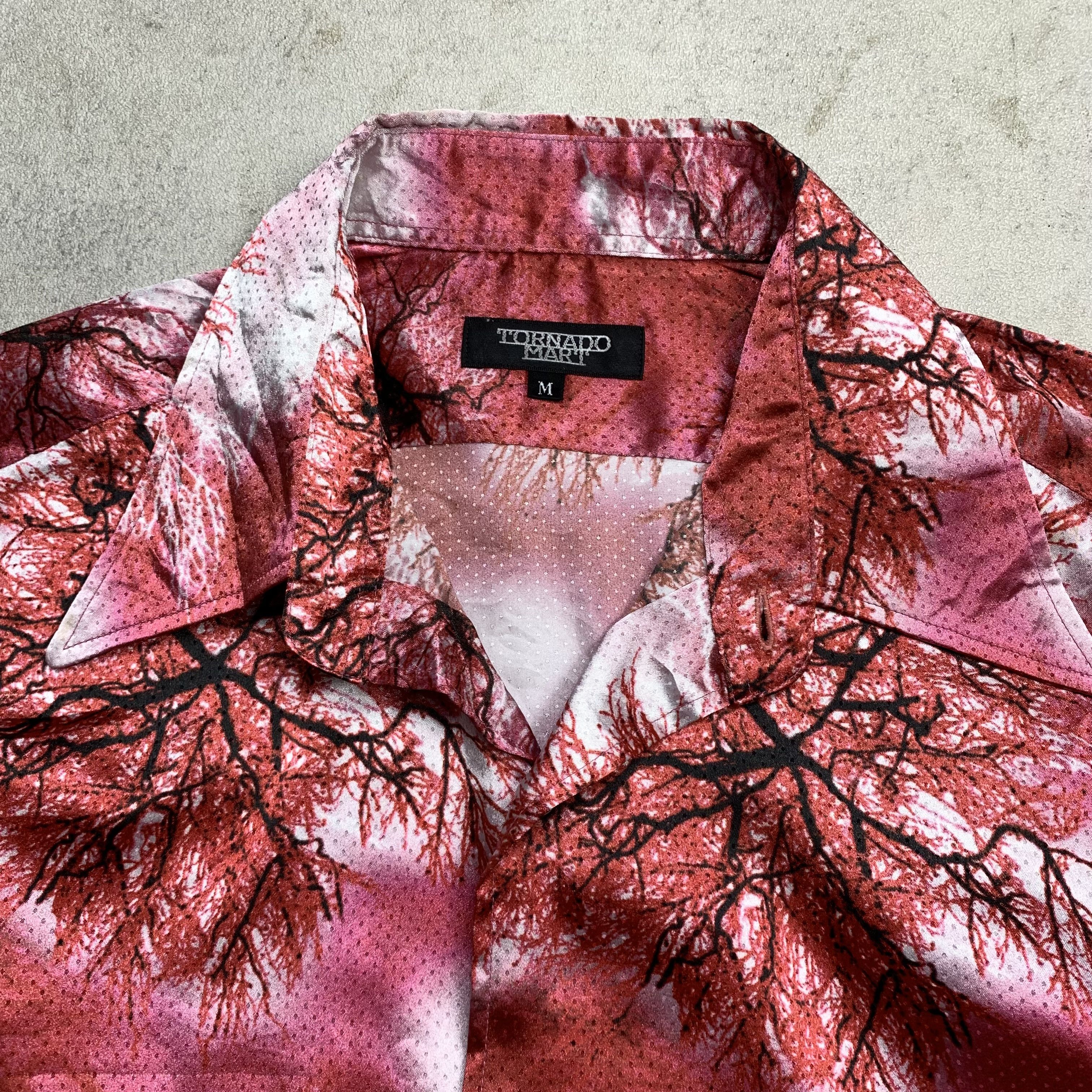 Tornado Mart Tornado Mart Sakura Blossom Print Button-Up Shirt Size US M / EU 48-50 / 2 - 5 Thumbnail