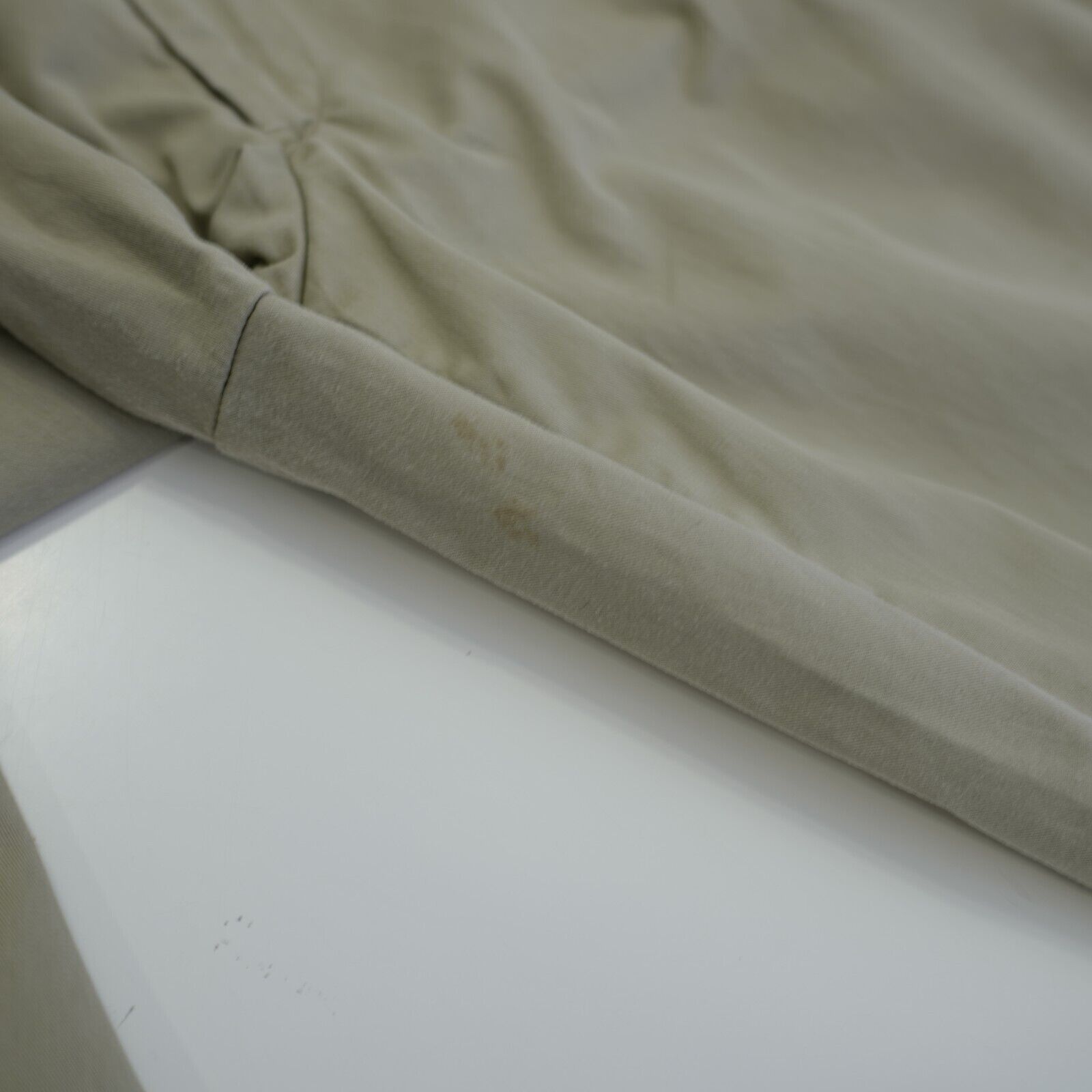 Brooks Brothers DAMAGED Brooks Brothers Cotton Beige Trousers Dress Pants 37 Size 36R - 9 Thumbnail
