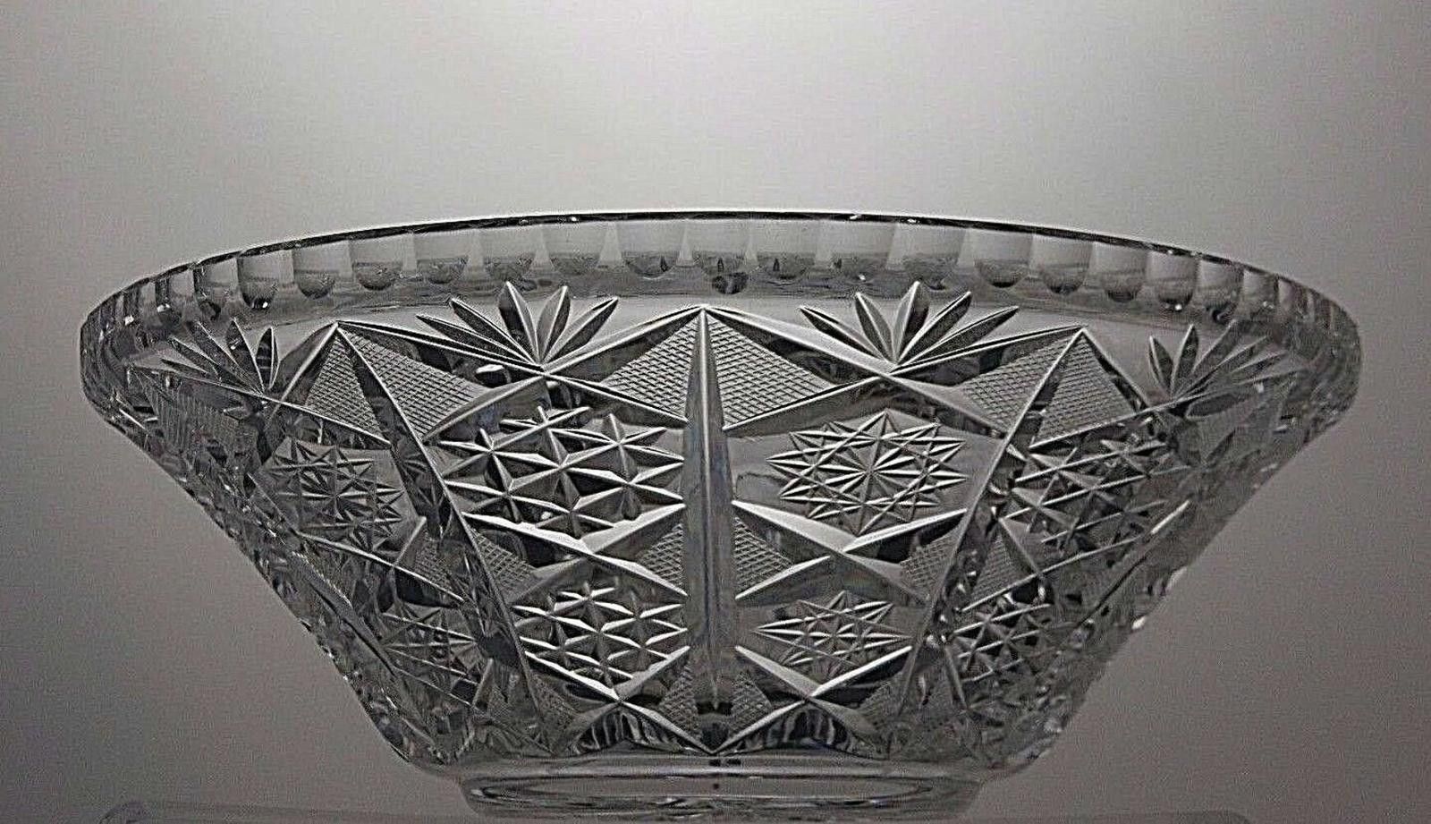 Other Antique Webb Corbett Crystal Serving Bowl Centrepiece Size ONE SIZE - 3 Thumbnail