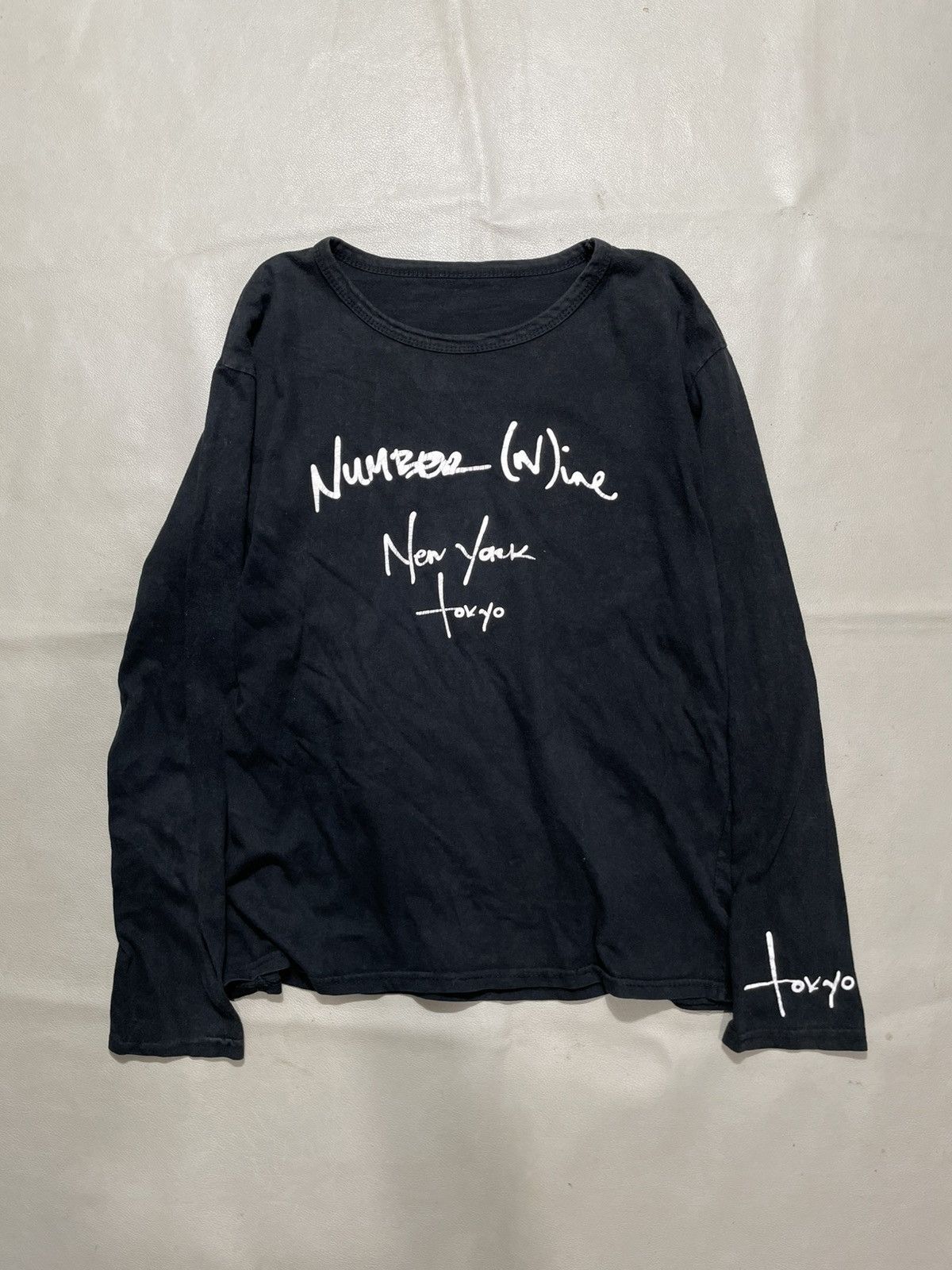 トップス number (n)ine archive long sleeve Number (n)ine long sleeve - Gem
