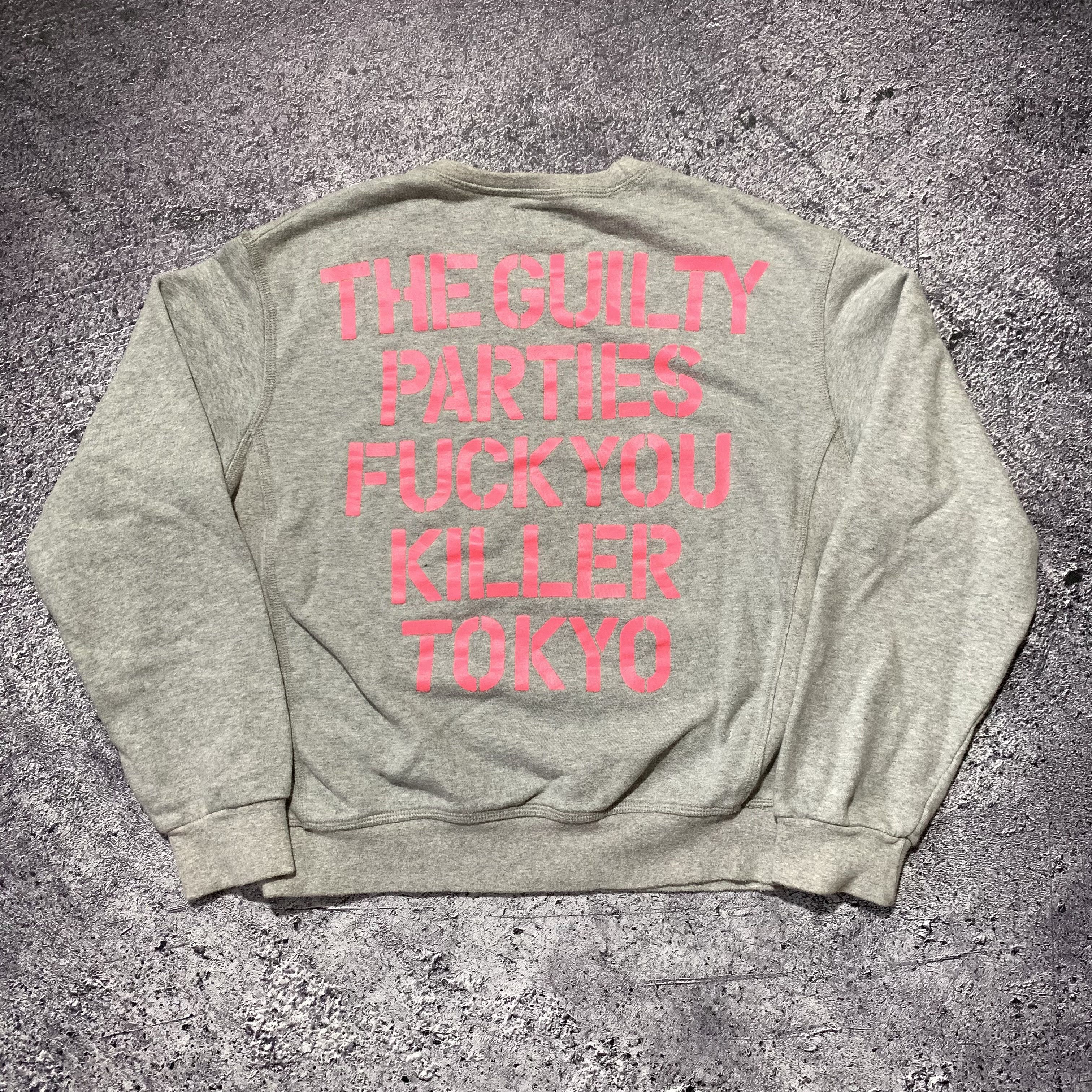 Japanese Brand 2000s The Guilty Parties Poem Sweatshirt Crewneck Size US M / EU 48-50 / 2 - 1 Thumbnail
