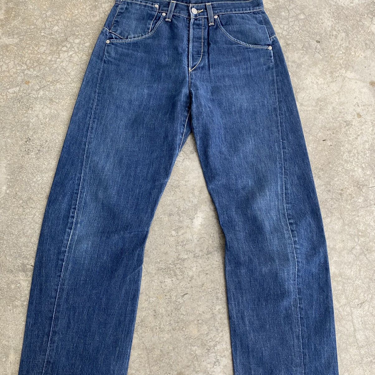 Levi's Vintage Levis Engineered Takuya Kimura Relaxed Denim Jeans Size US 30 / EU 46 - 4 Thumbnail