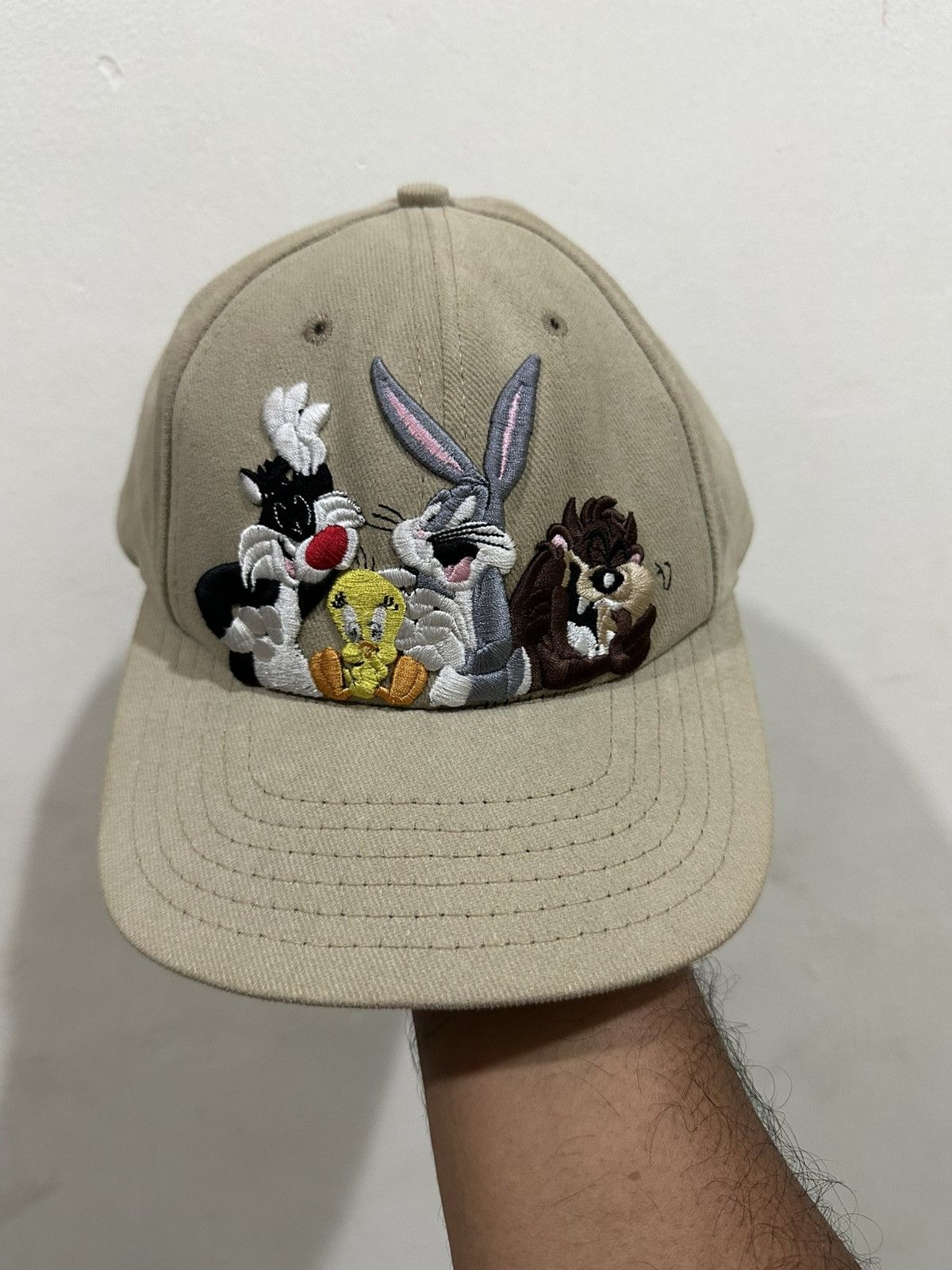 1997 Looney Tunes Space Jam Embroid Hat