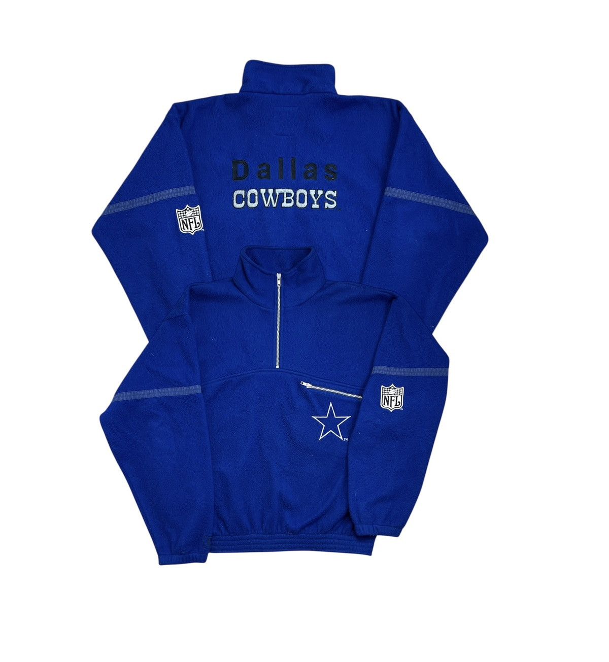 NFL Fleece Jacket NFL Dallas Cowboys Vintage 90’s Timeline Size US XL / EU 56 / 4 - 1 Thumbnail
