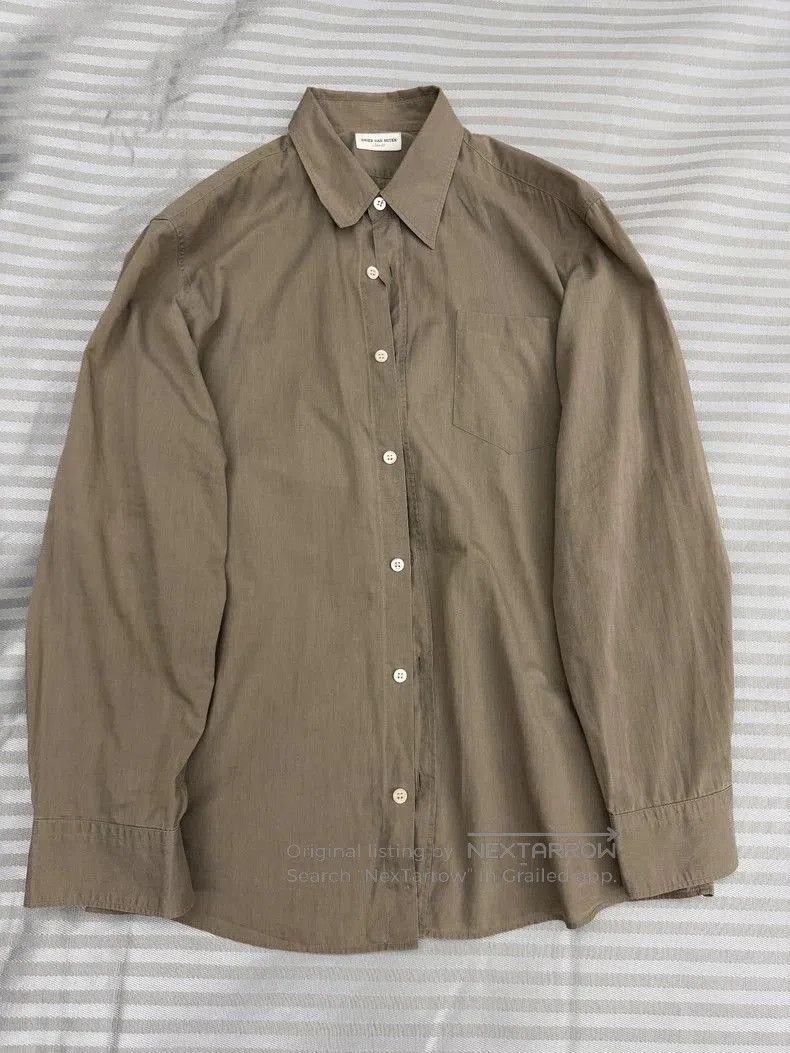 Dries Van Noten Men's Lightweight Shirt.