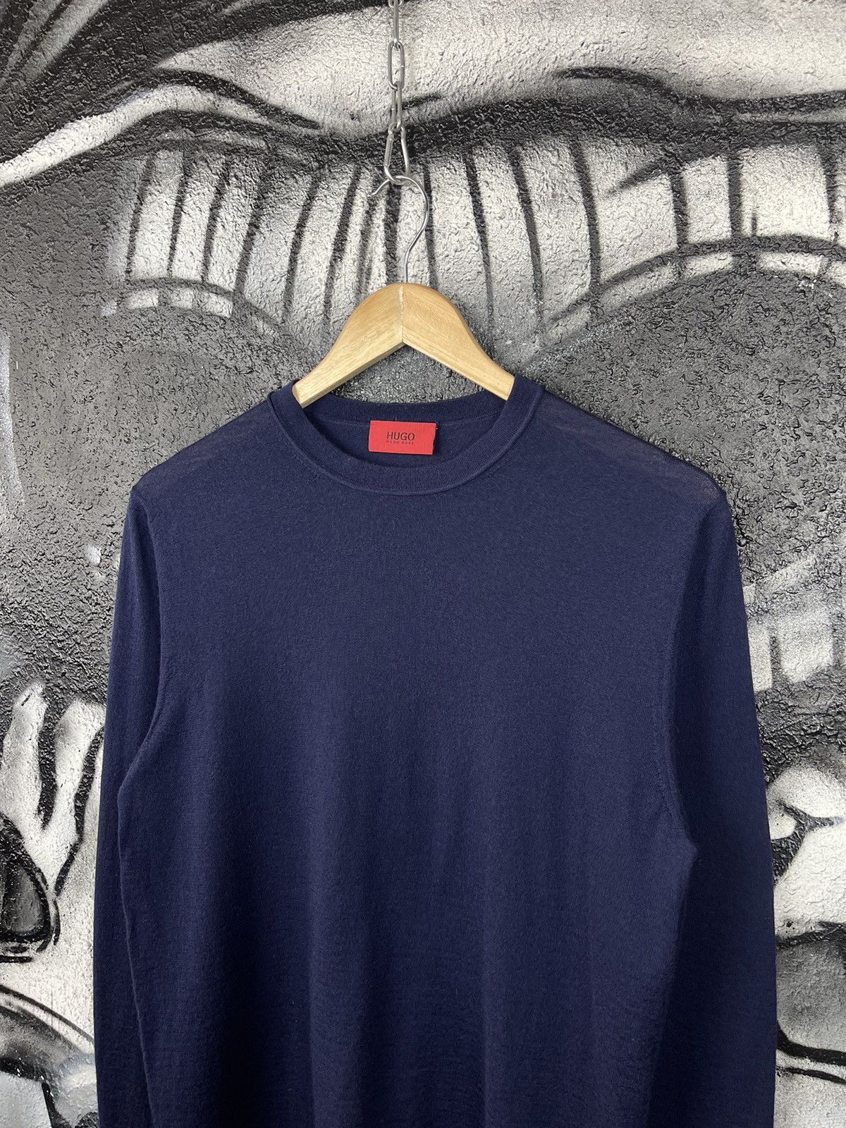 Hugo Boss Hugo Boss Classic Wool Knit Sweater Women’s Size Large Size L / US 10 / IT 46 - 3 Thumbnail